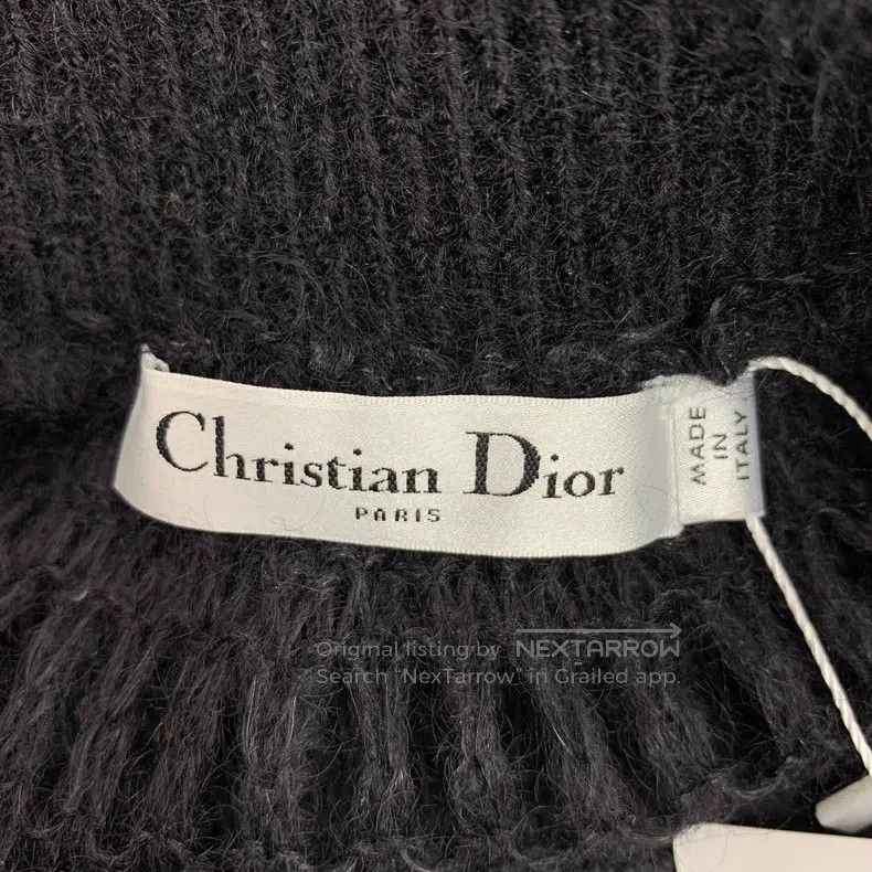 Dior Dior Black mulberry silk lace lace knitted skirt Size 25" / US 0 / IT 36 - 6 Thumbnail