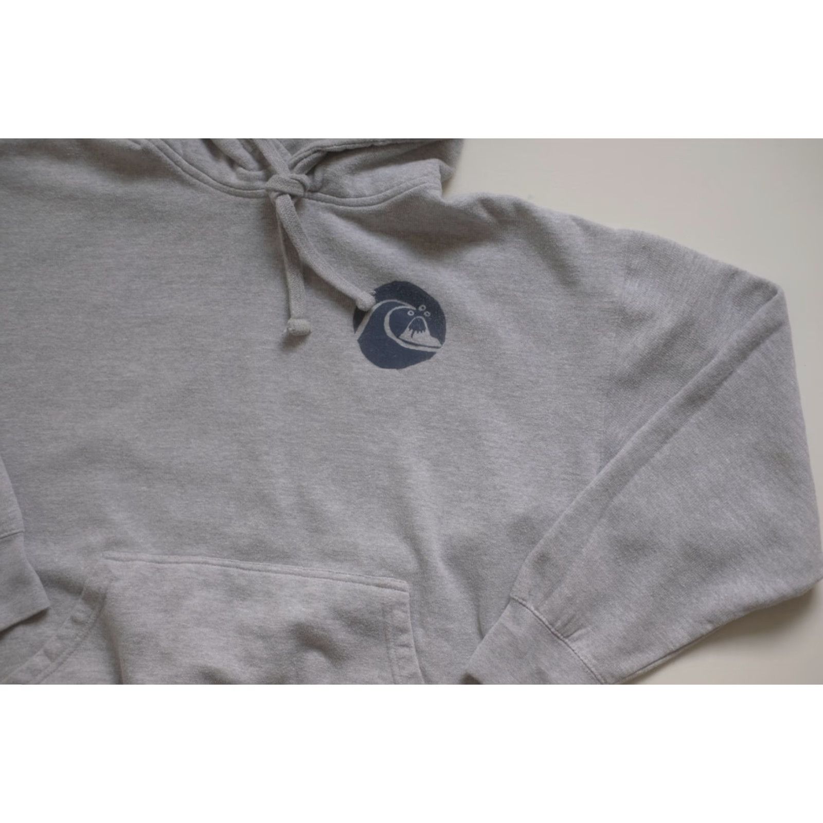 Quiksilver VINTAGE Quiksilver Hoodie US A Made Cotton Sweatshirt Gray XL Regular Men Size US XL / EU 56 / 4 - 5 Thumbnail