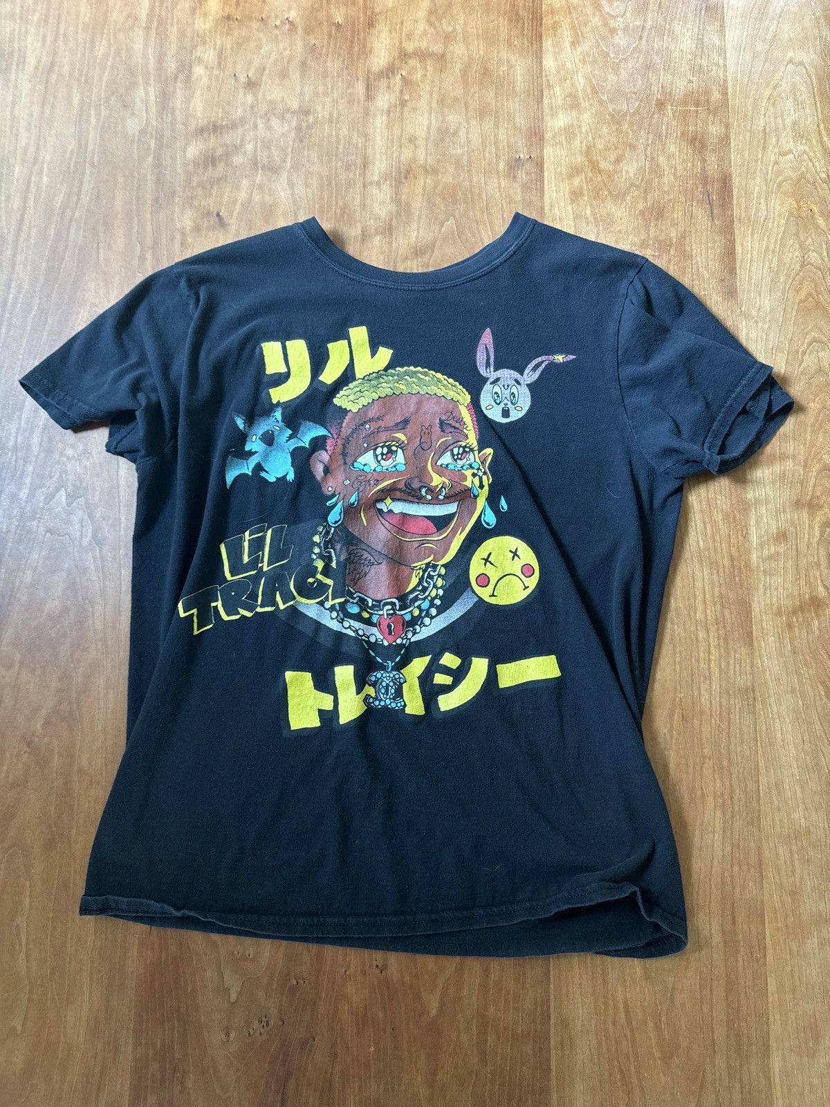 GOTHBOICLIQUE Lil Tracy Anime Tee Size US M / EU 48-50 / 2 - 1 Thumbnail