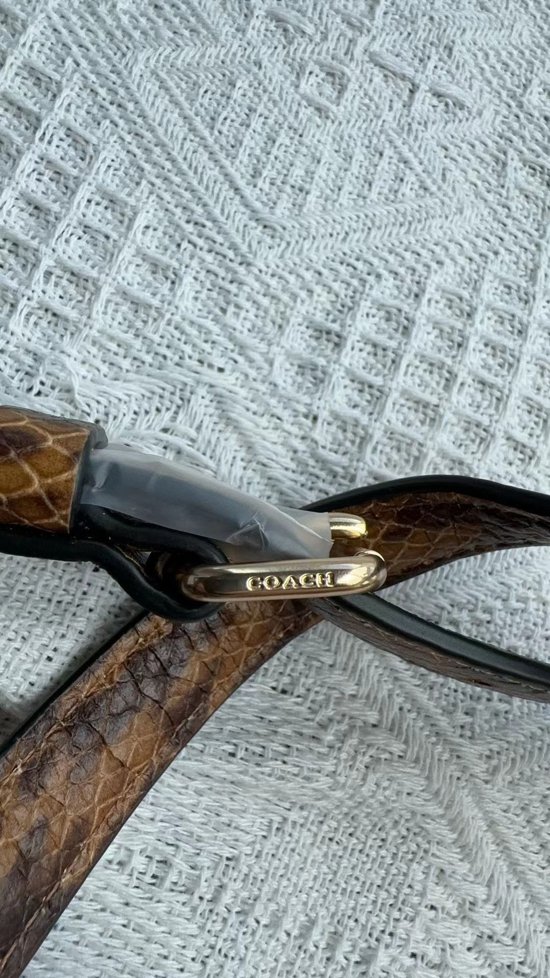 Coach GEORGIE GEM CROSSBODY IN BLOCKED SIGNATURE CANVAS (C5504) Size ONE SIZE - 8 Thumbnail