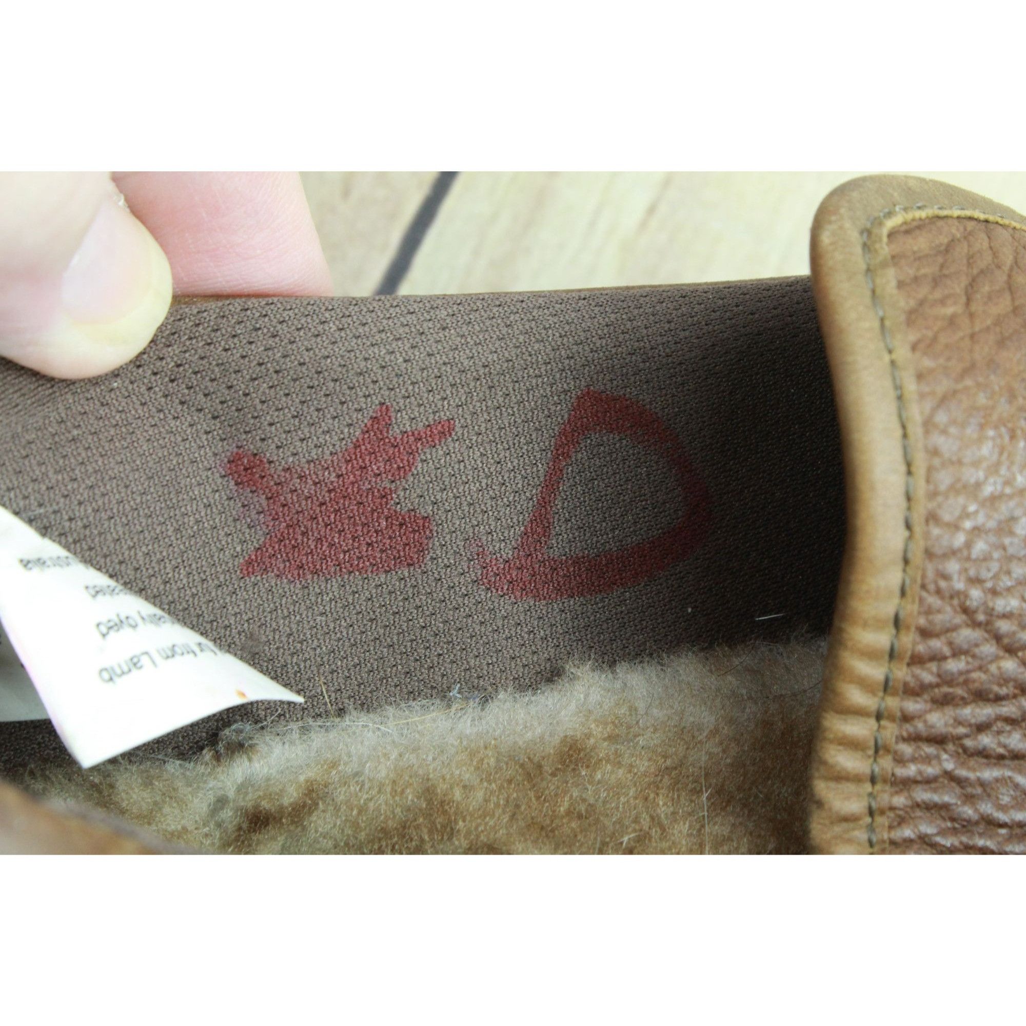 L.L. Bean LL Bean Men’s Brown Shearling Moccasin Slippers Size 10 Size US 10 / EU 43 - 7 Thumbnail