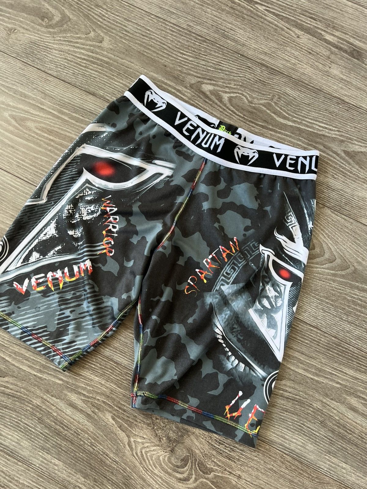 Other × Street Fighter ‼️Venum x Duck Sport Termo Compression Fighting Boxing Shorts Size US 33 - 8 Thumbnail