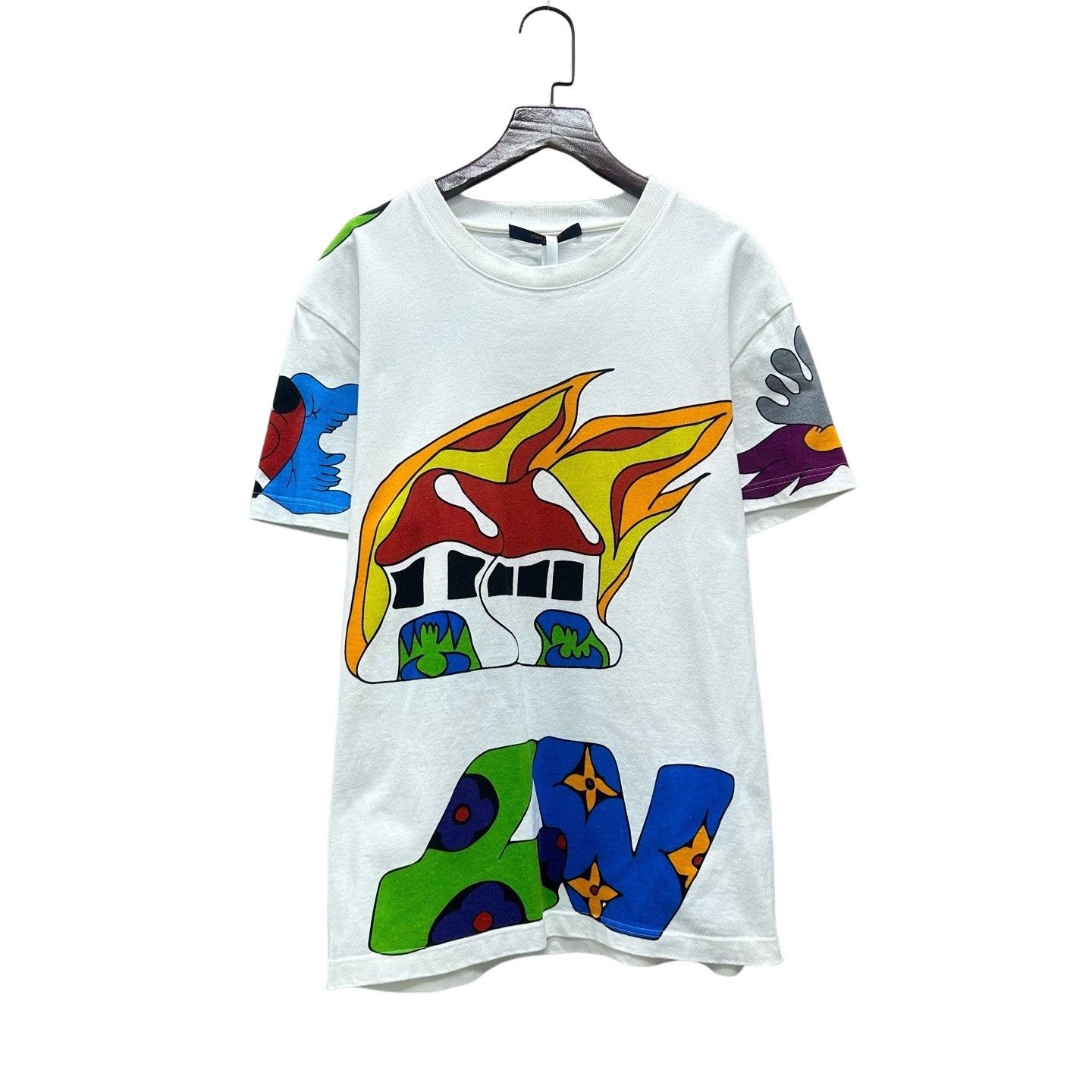 Louis Vuitton Louis Vuitton Cartoon Graphic T-Shirt Size XS Size US XS / EU 42 / 0 - 1 Thumbnail