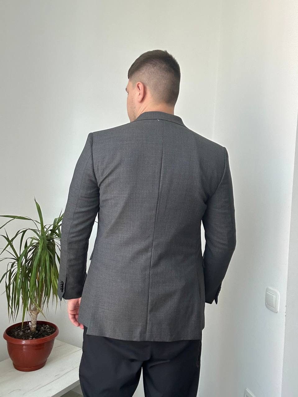 Vintage × Z Zegna Vintage Zegna Gray Blazer Jacket Size 50R - 13 Thumbnail