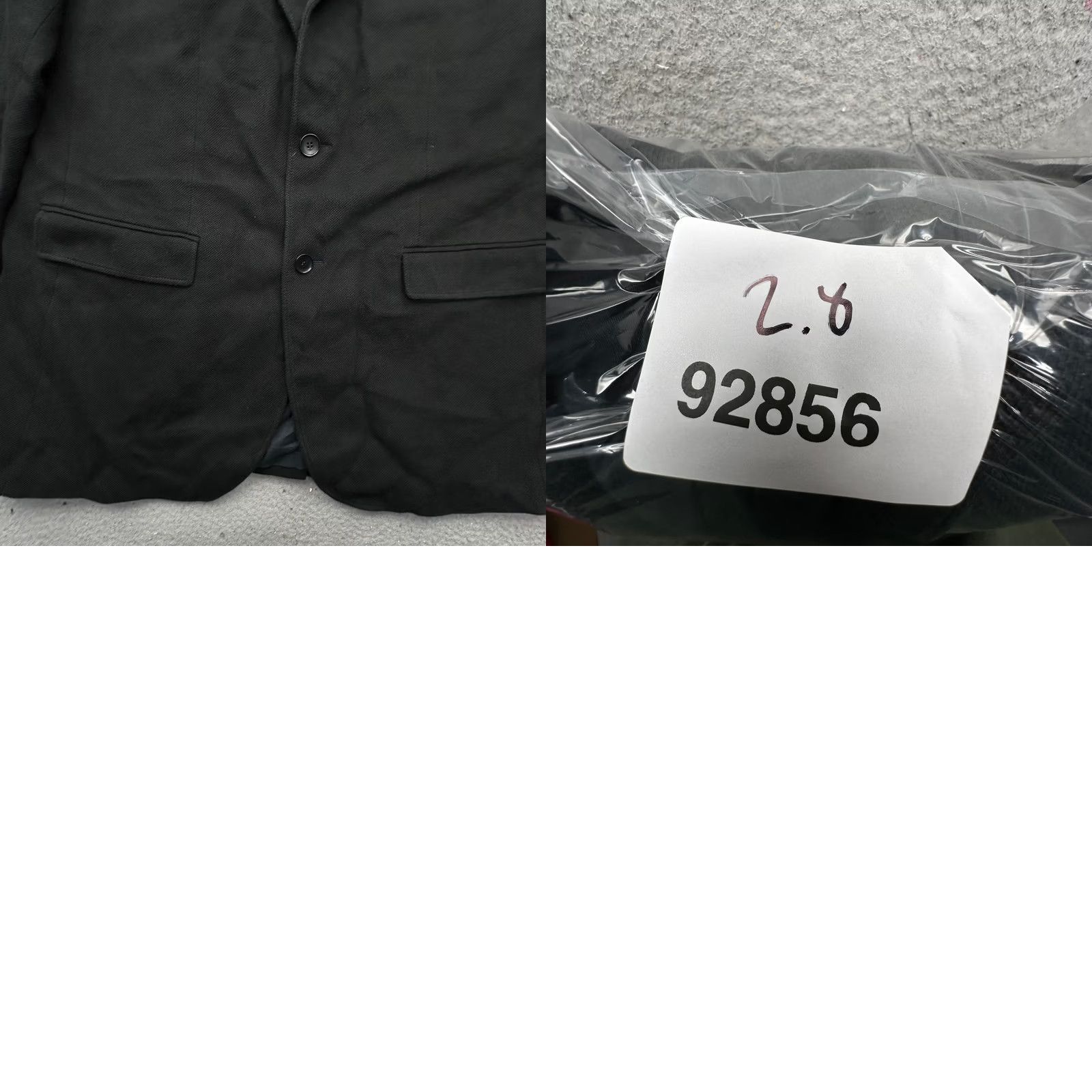 Lacoste Lacoste Coat Blazer Mens 3XL Button Lined Long Sleeve Pockets Pea Coat Black 100% Cotton VH0371 Size US XXL / EU 58 / 5 - 9 Thumbnail