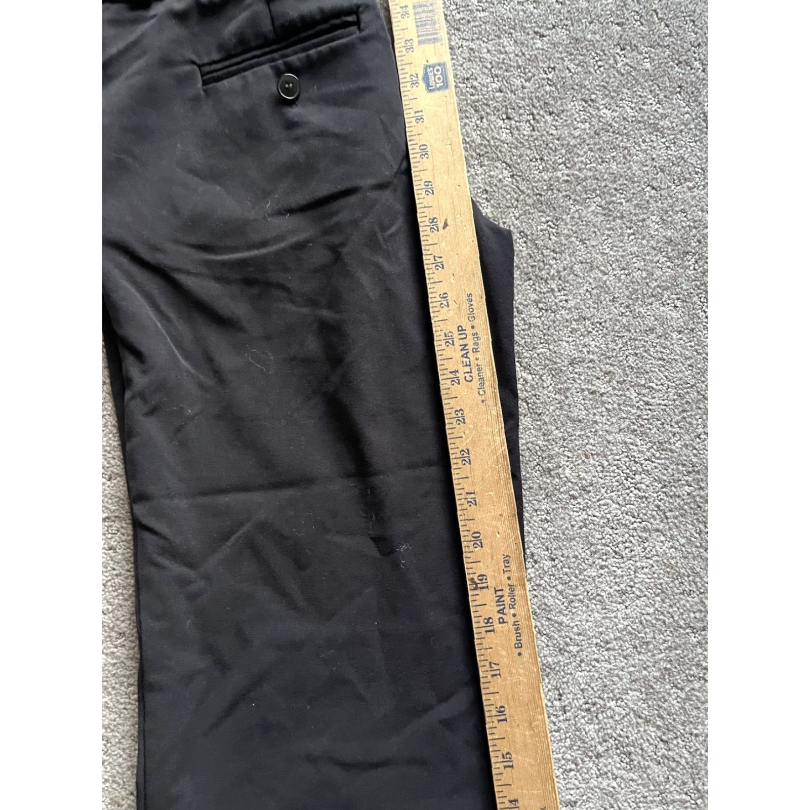 Vintage New York & Co Dress Pants 0P Black Career Separates Modern Classic Womens Size 25" / US 0 / IT 36 - 6 Thumbnail