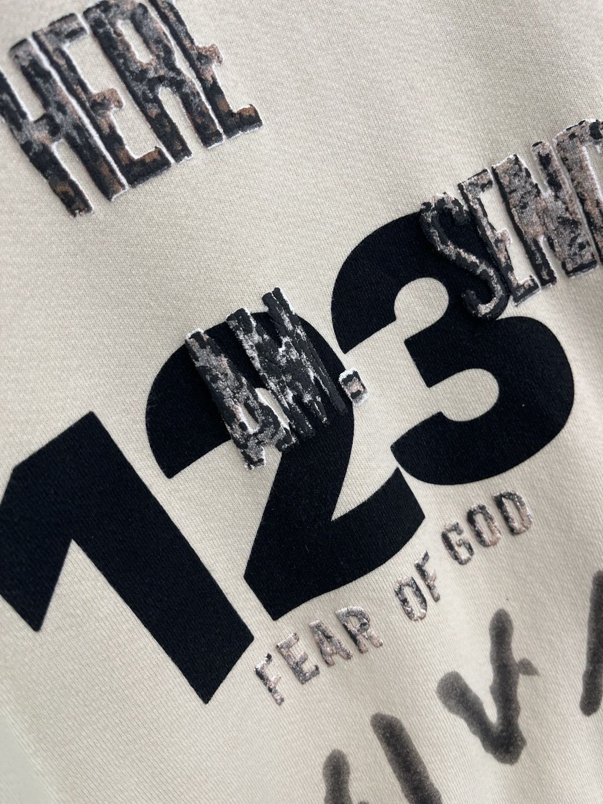 【FEAR OF GOD】X RRR 123 REVIVAL HOODIE RRR123 X Fear of God Revival Hoodie | SPLY