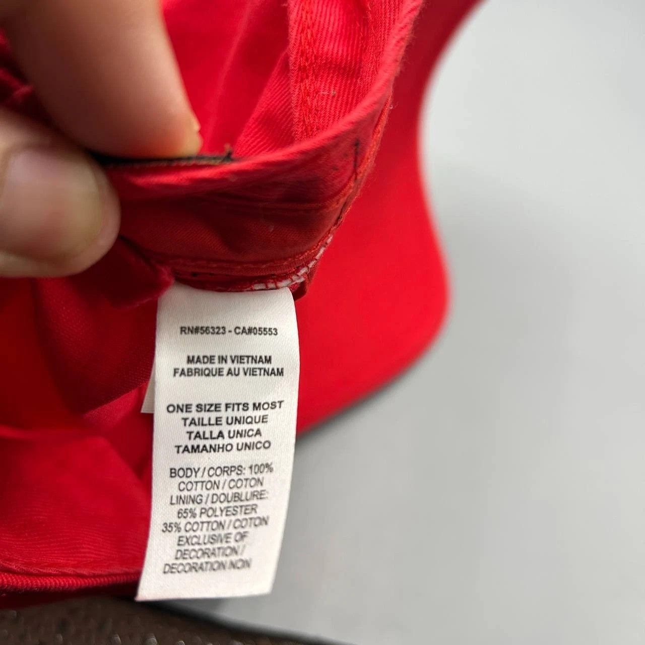 Nike Nike Heritage86 Hat Men Red Blue Embroidered Strap Back Cap Size ONE SIZE - 5 Thumbnail