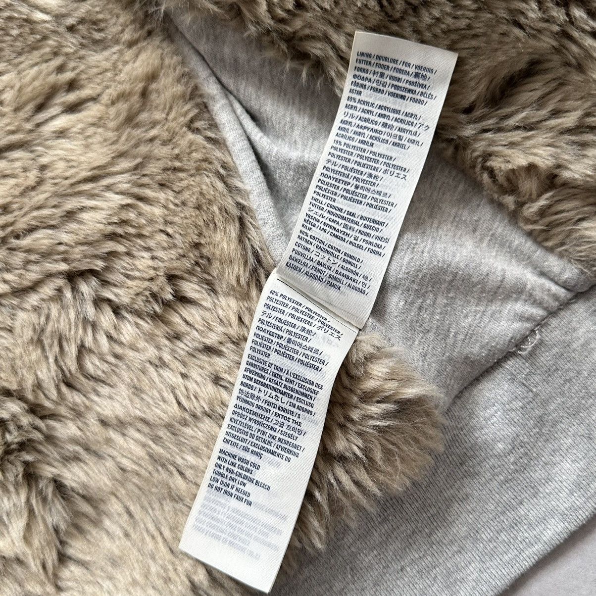 Hysteric Glamour × Undercover Abercrombie If Six Was Nine LGB Vibe Fur Zip Hoodie Jacket Size S / US 4 / IT 40 - 10 Thumbnail