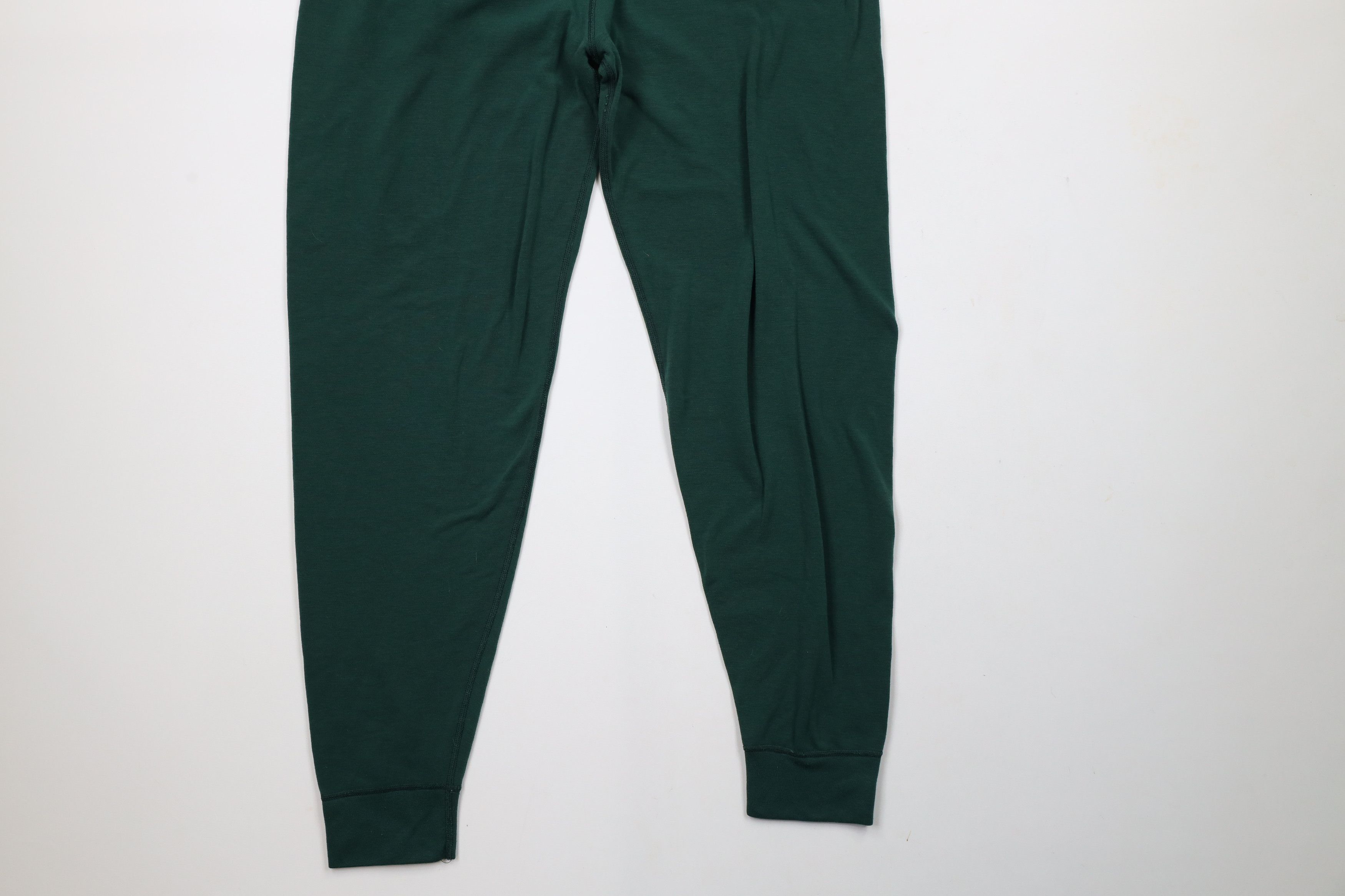 Cabelas × Vintage Vintage 90s Cabelas Thermal Sweatpants Joggers Green USA Size US 34 / EU 50 - 4 Thumbnail