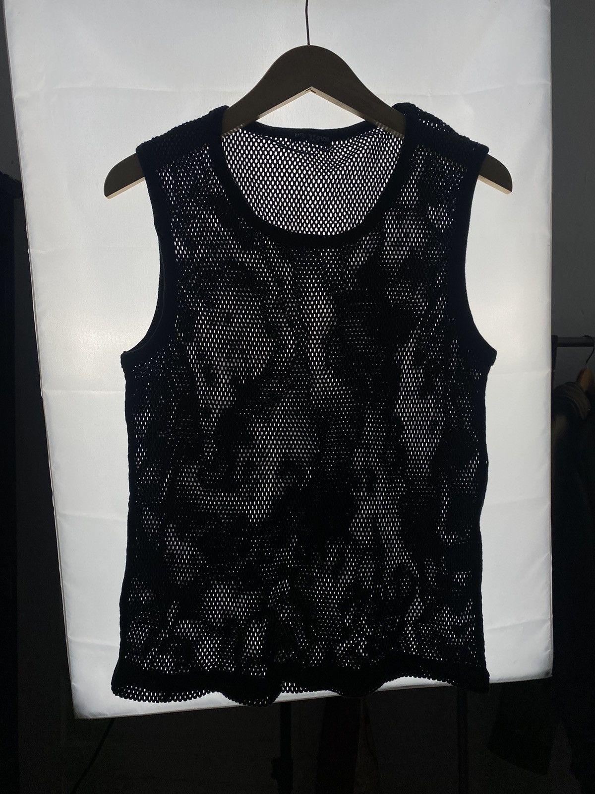 If Six Was Nine × Japanese Brand × Le Grande Bleu (L.G.B.) Batsu Studio Mesh sleeveless Size US L / EU 52-54 / 3 - 2 Thumbnail