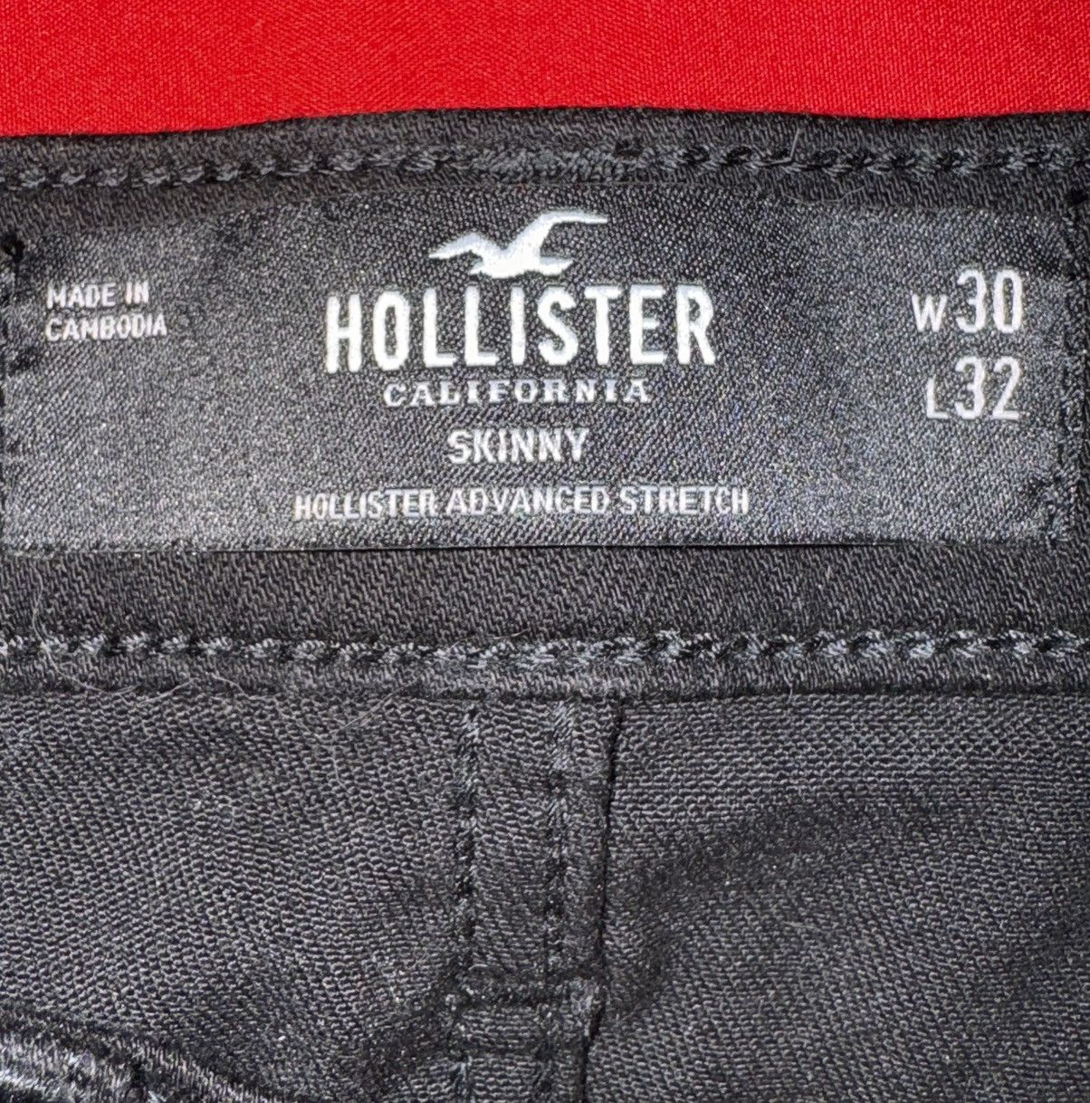 Hollister Hollister Black Skinny Jeans 30x32 Size US 30 / EU 46 - 4 Thumbnail