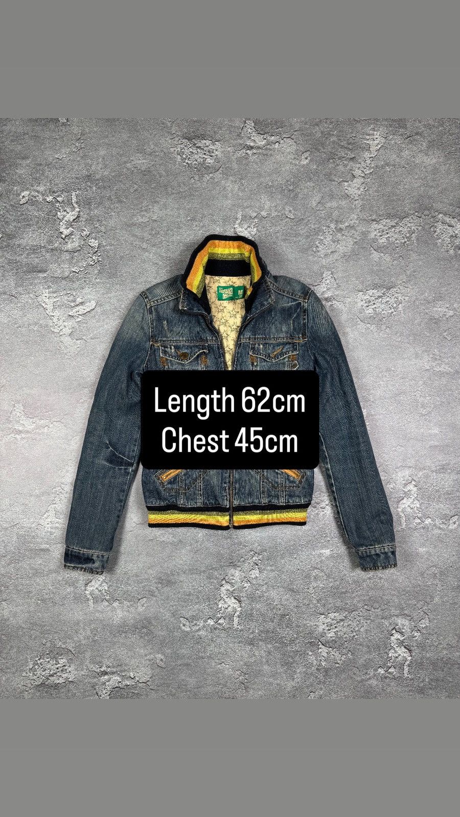 If Six Was Nine If Six Was Nine Cropped Denim Jacket Size M Streetwear Size M / US 6-8 / IT 42-44 - 2 Thumbnail