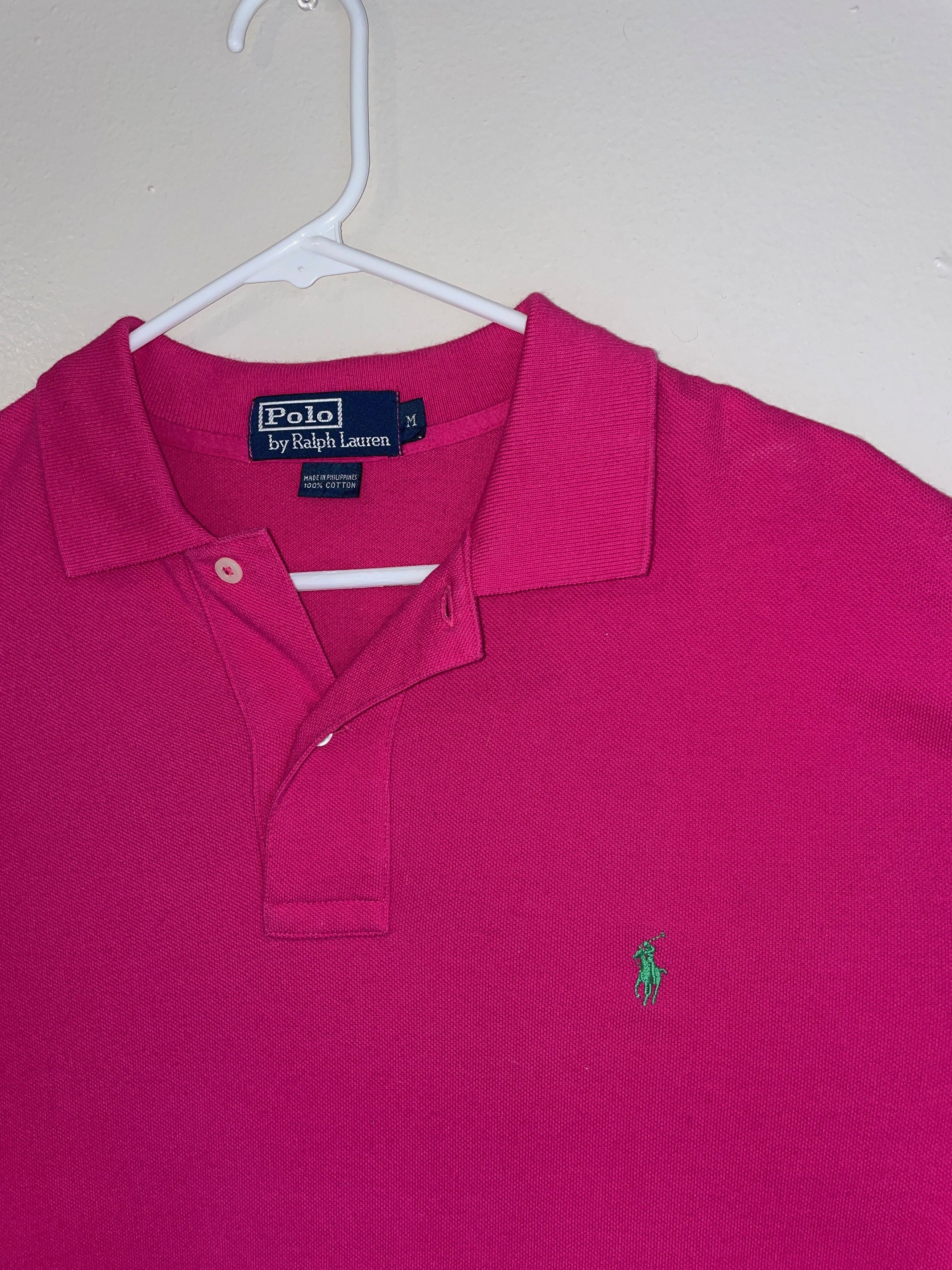 Polo Ralph Lauren Pink Polo by Ralph Lauren Size US M / EU 48-50 / 2 - 2 Thumbnail