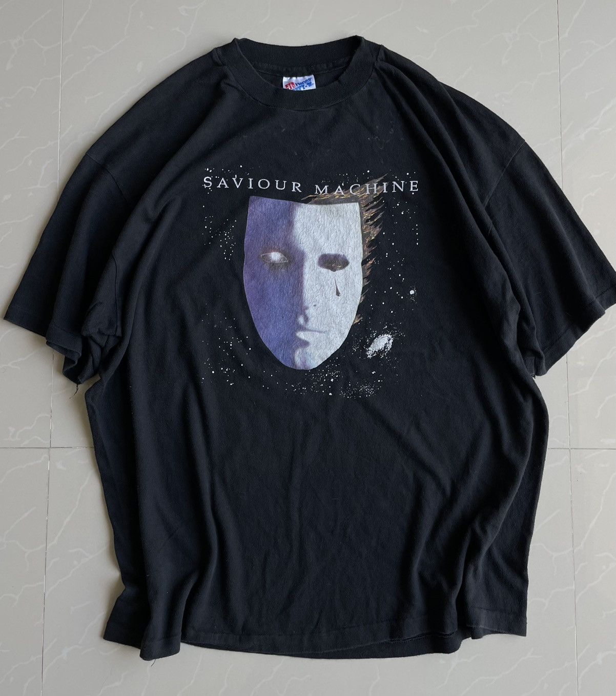 Band Tees SAVIOUR MACHINE 1993 ALBUM Size US XL / EU 56 / 4 - 2 Thumbnail