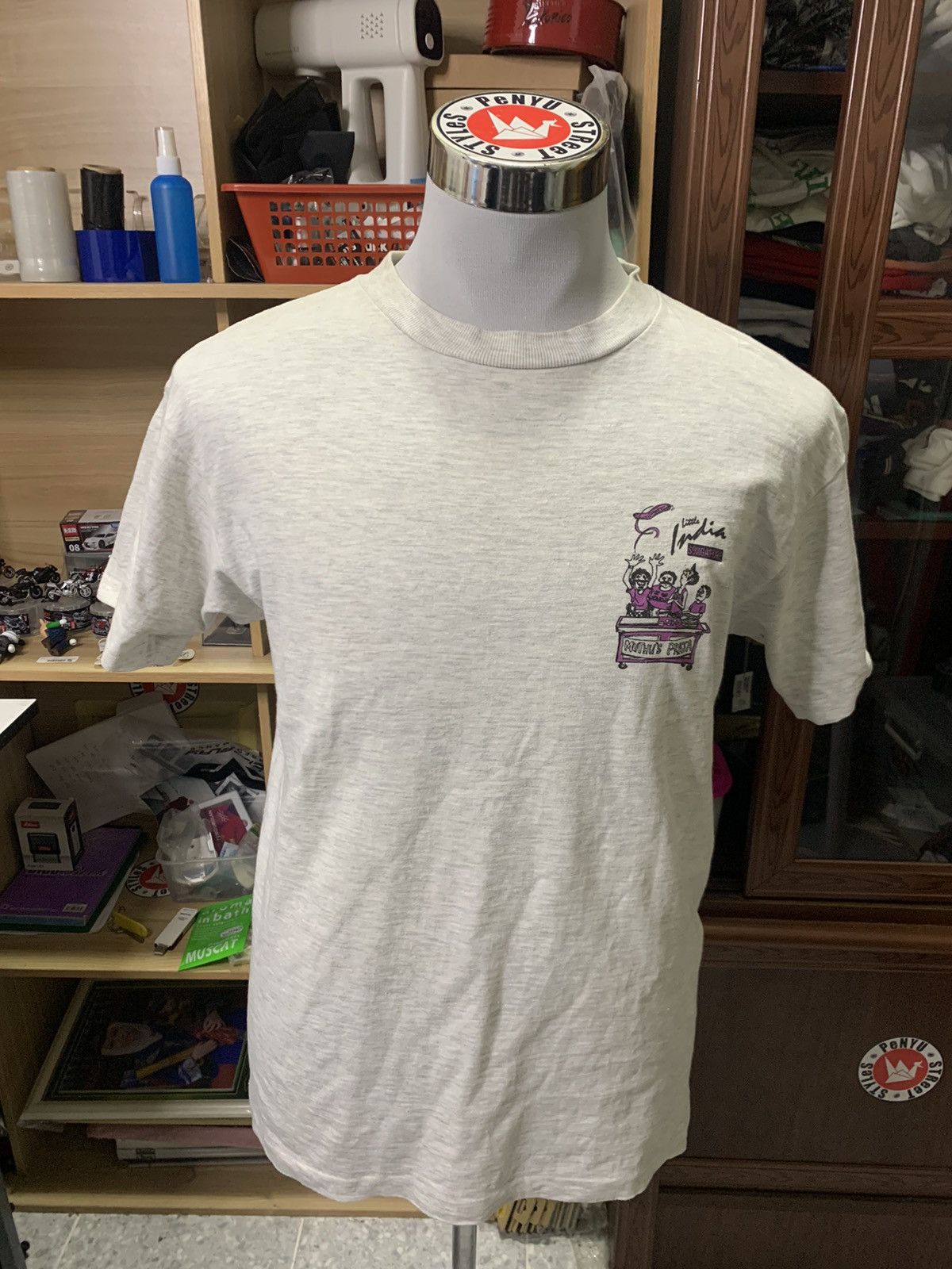 Designer × Vintage Vintage Little India Singapore Printed T-shirt Size US M / EU 48-50 / 2 - 2 Thumbnail