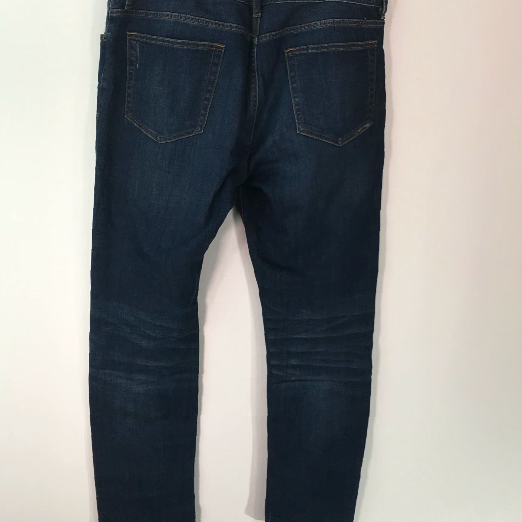 J.Crew J.Crew Jeans Mens Regular Flat Front Blue Denim Straight Size 34X32 Jeans Jeans Size US 36 / EU 52 - 2 Thumbnail