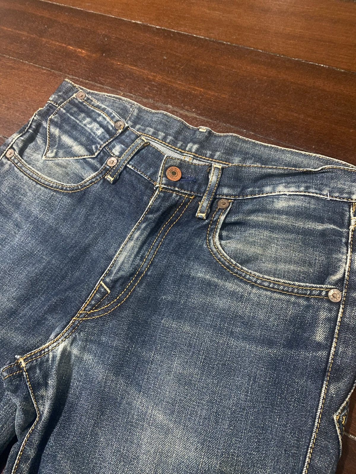 If Six Was Nine Y2K Flare Jeans Levis 517 Japan Denim Bootcut mud wash Size US 32 / EU 48 - 8 Thumbnail