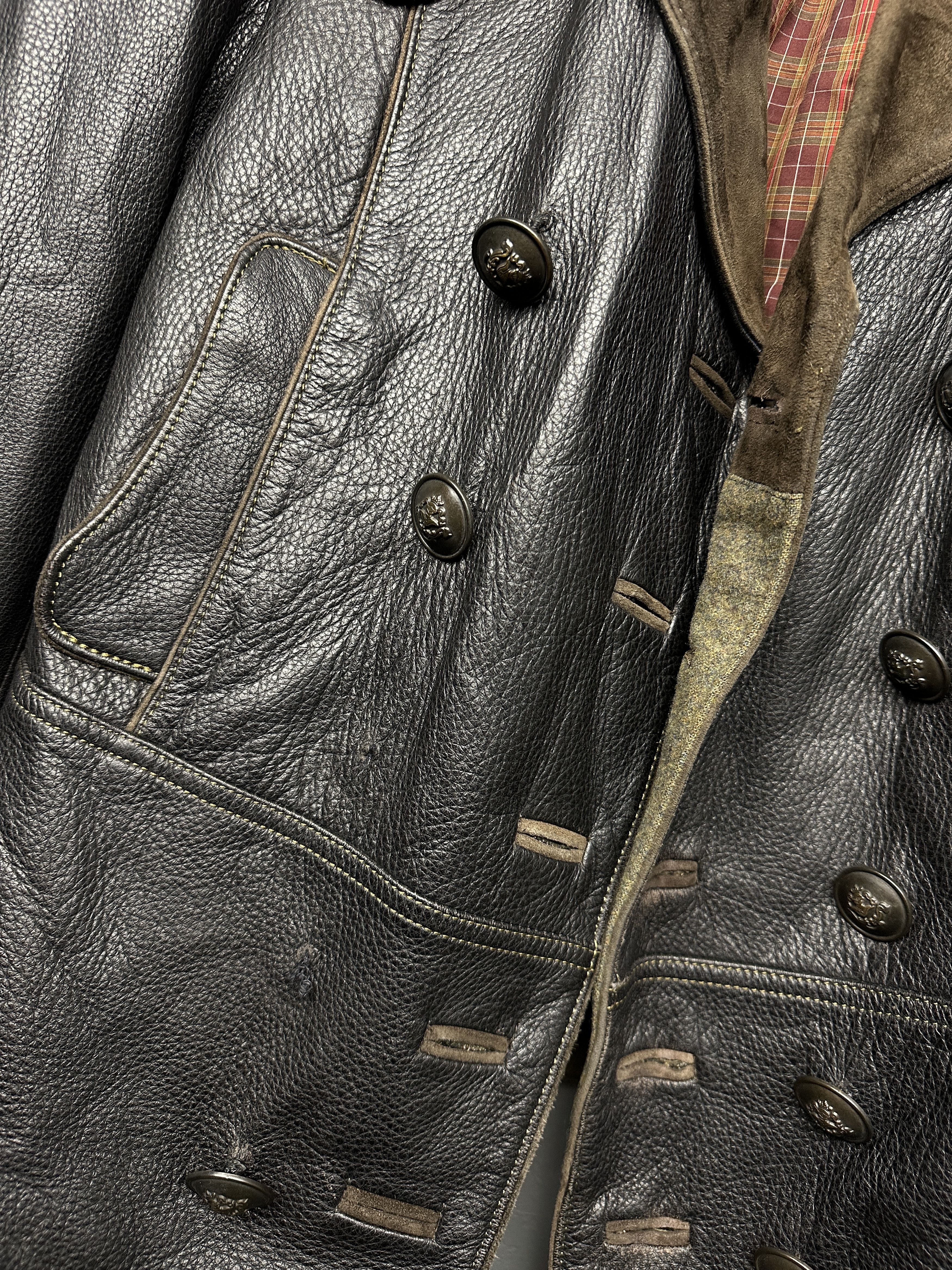 Vintage Meindl 90s Vintage Mens Leather Jacket Size US M / EU 48-50 / 2 - 3 Thumbnail