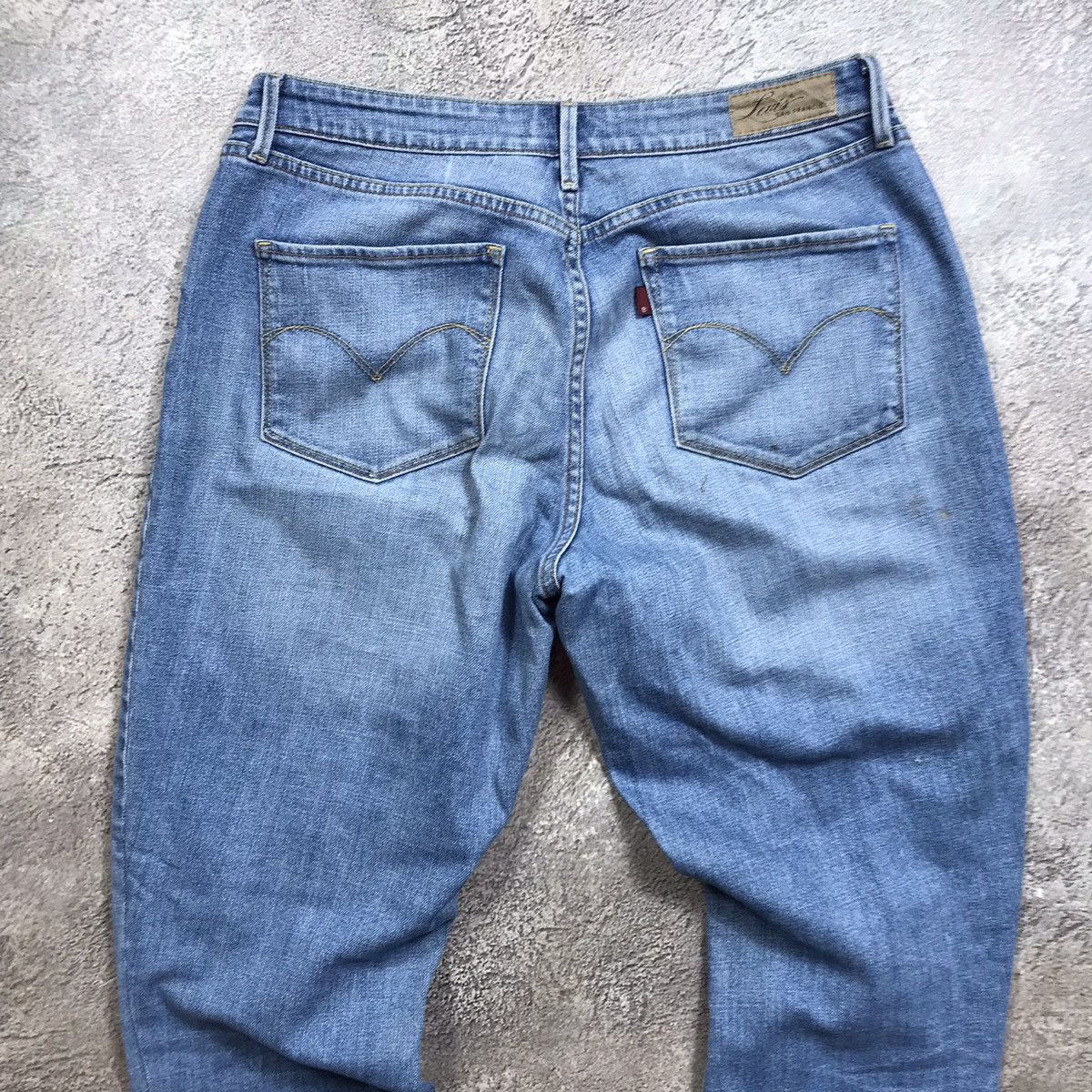 Vintage Vintage 90s Levis Distressed Baggy Jeans Grunge Thrashed 32 Size US 32 / EU 48 - 5 Thumbnail