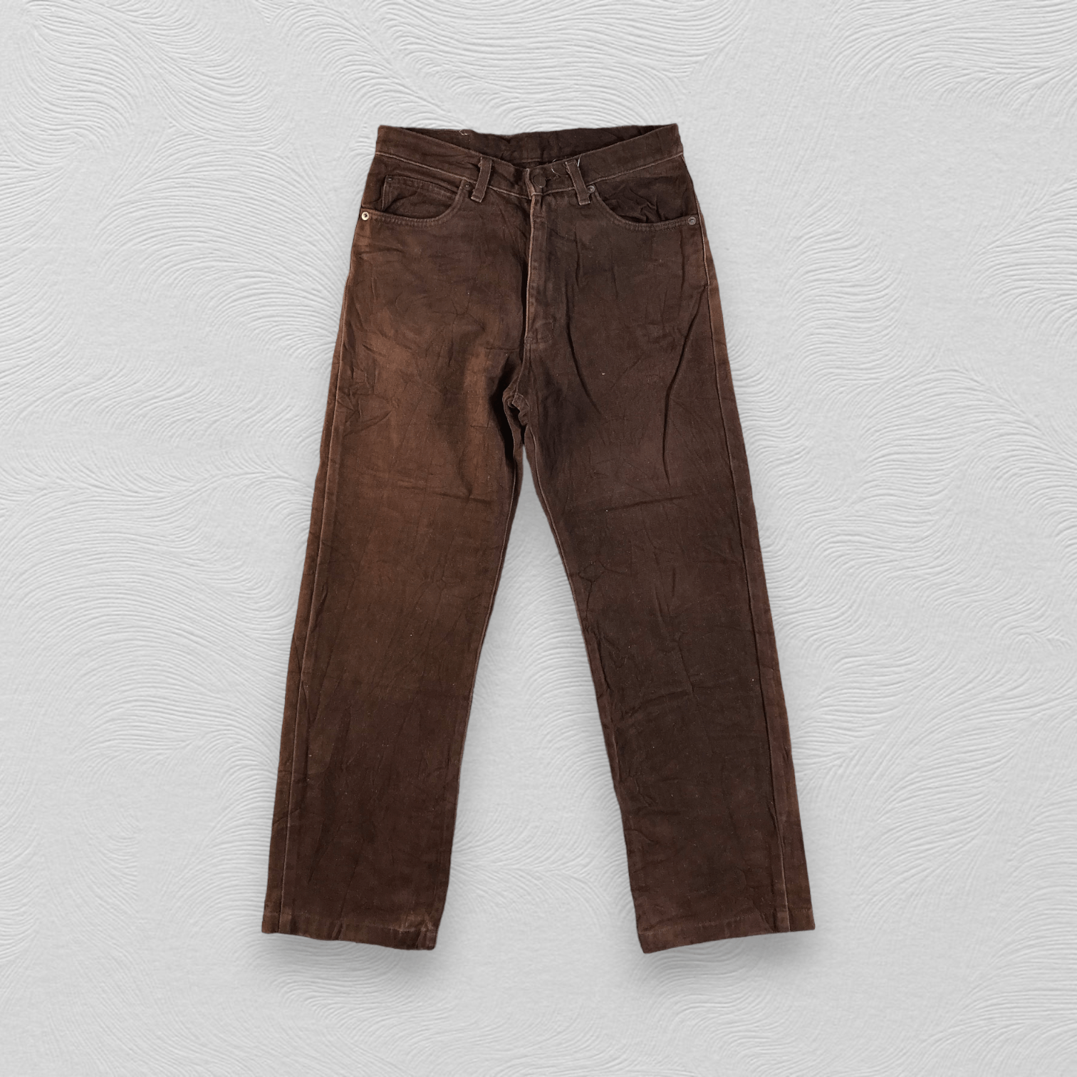 Vintage Wrangler Jeans Faded Brown Denim KJ3085