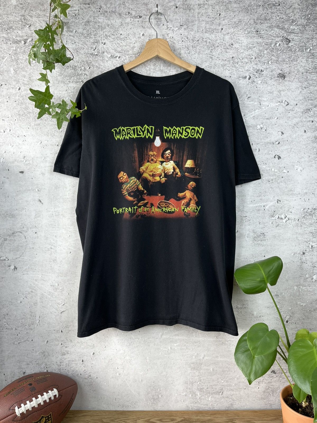 Vintage Marilyn Manson American Family T-Shirt Merch