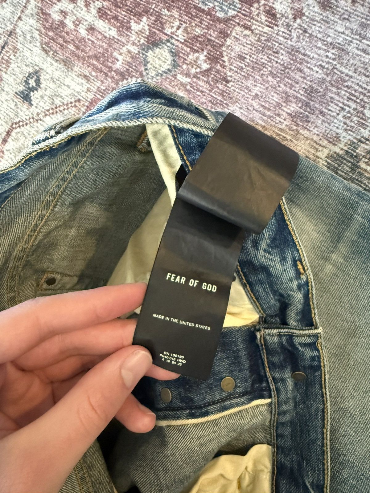 Fear of God Fear Of God - Seventh Collection Denim Size US 34 / EU 50 - 6 Thumbnail