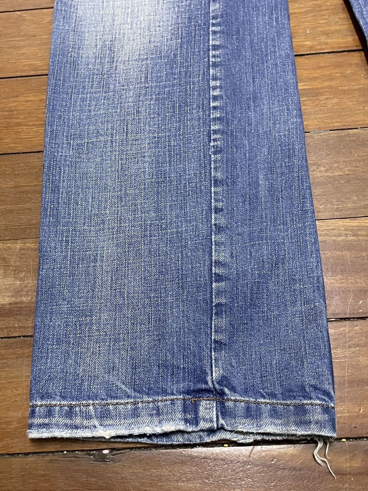 Japanese Brand × Vintage Very Rare Vintage Japanese Brand Karopals Flared Jeans 2000s Size US 28 / EU 44 - 5 Thumbnail