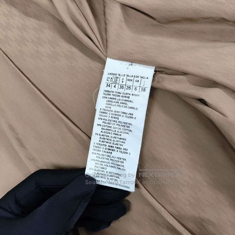 Max Mara Max Mara Camel Hair Maxi Dress Size XXS / US 00 / IT 34 - 4 Thumbnail