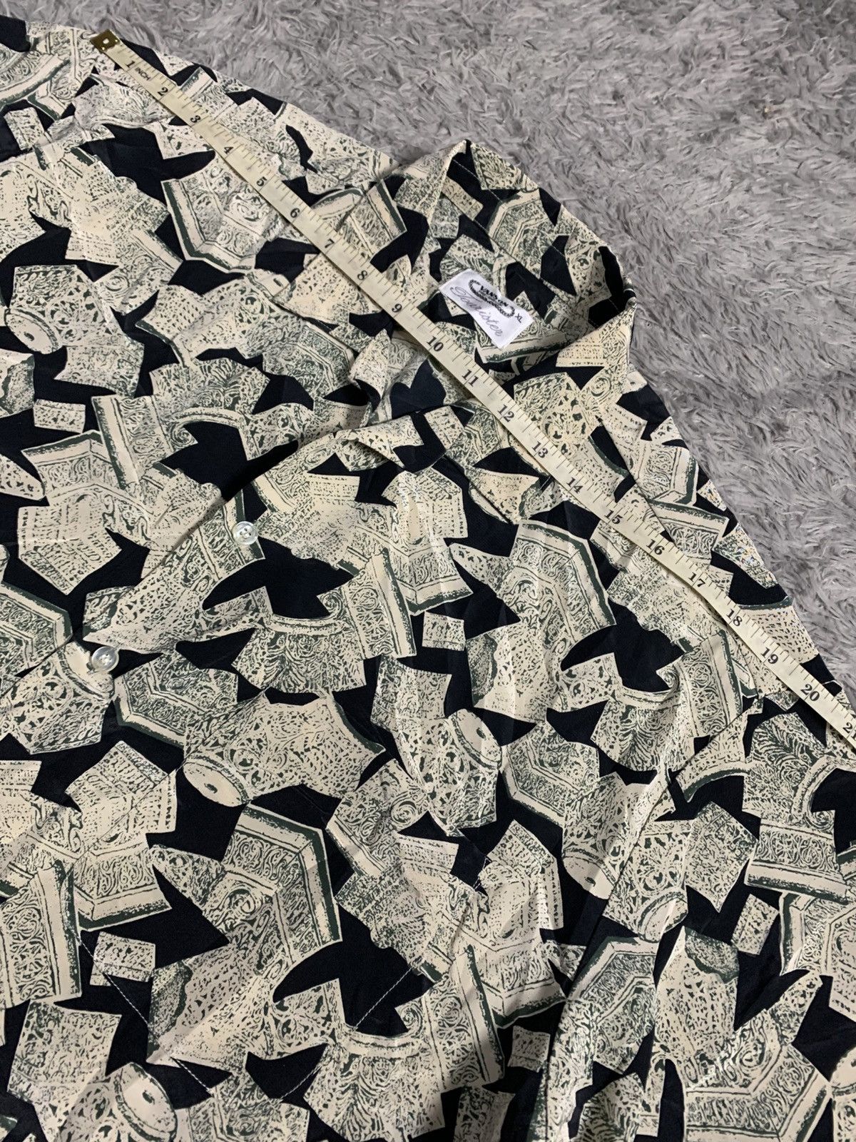 Japanese Brand Open Colar Shirt Vanson Touristm Japan Style Over Print Size US XL / EU 56 / 4 - 6 Thumbnail