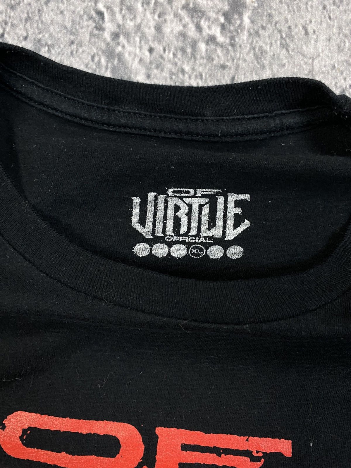 Vintage Tee Vintage Of Virtue USA Streetwear boxy rock Size US XL / EU 56 / 4 - 5 Thumbnail