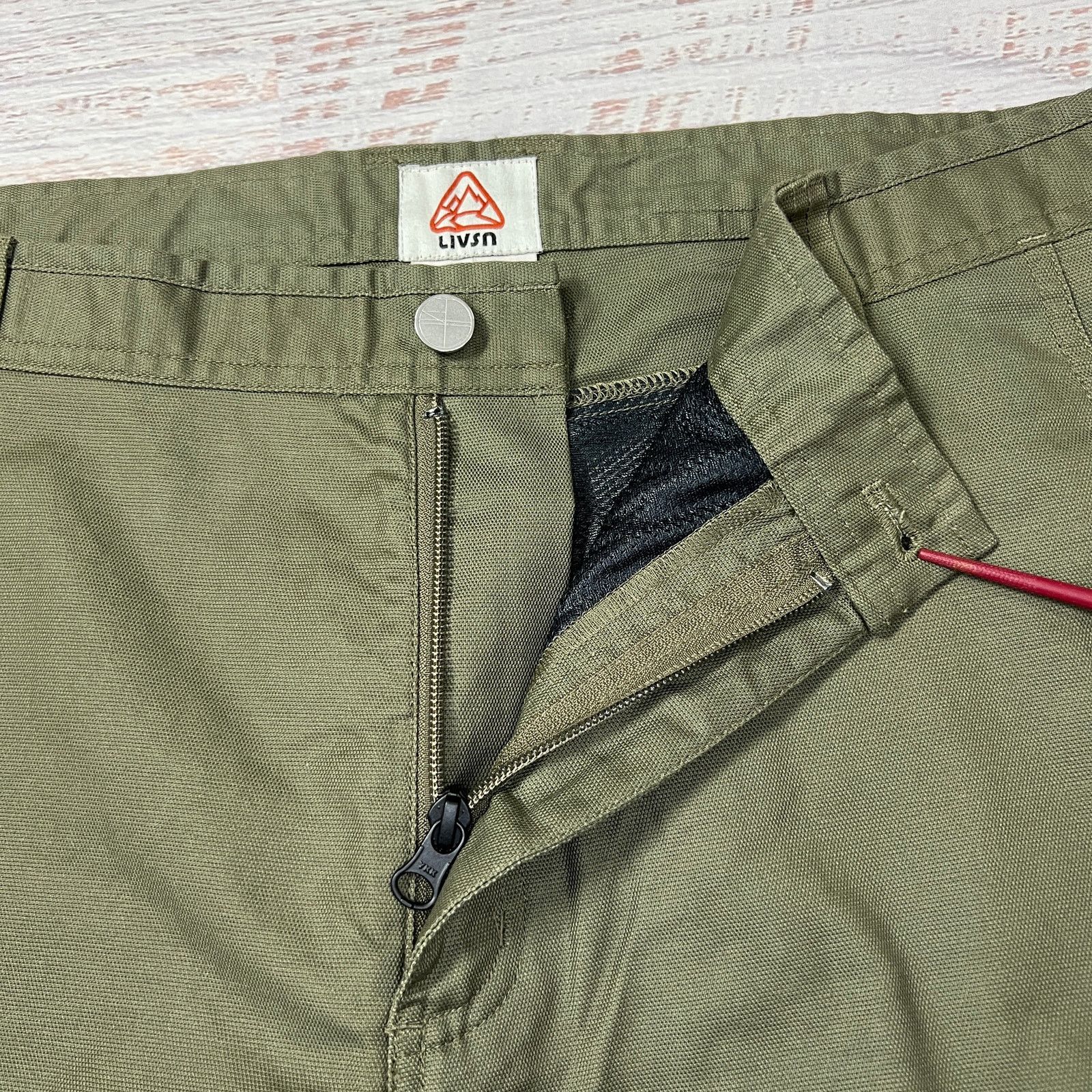 Other LIVSN Flex Canvas Utility Pants Olive Original Fit 36x30 Size US 36 / EU 52 - 7 Thumbnail