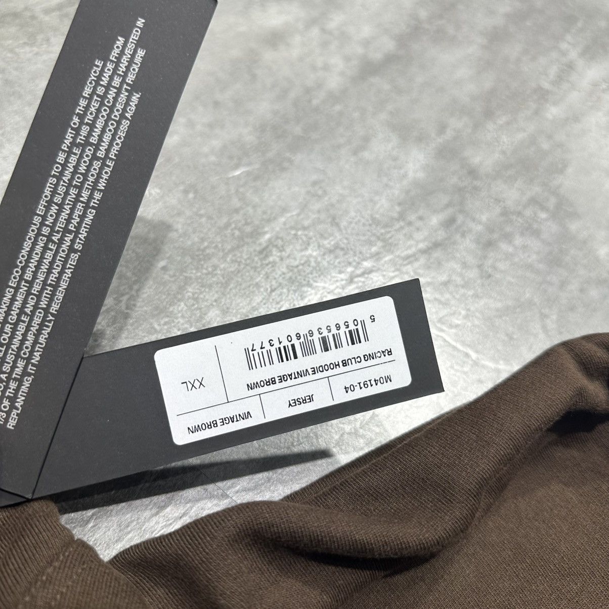Represent Clo. Represent Racing Club Hoodie - Vintage Brown Size US XXL / EU 58 / 5 - 7 Thumbnail