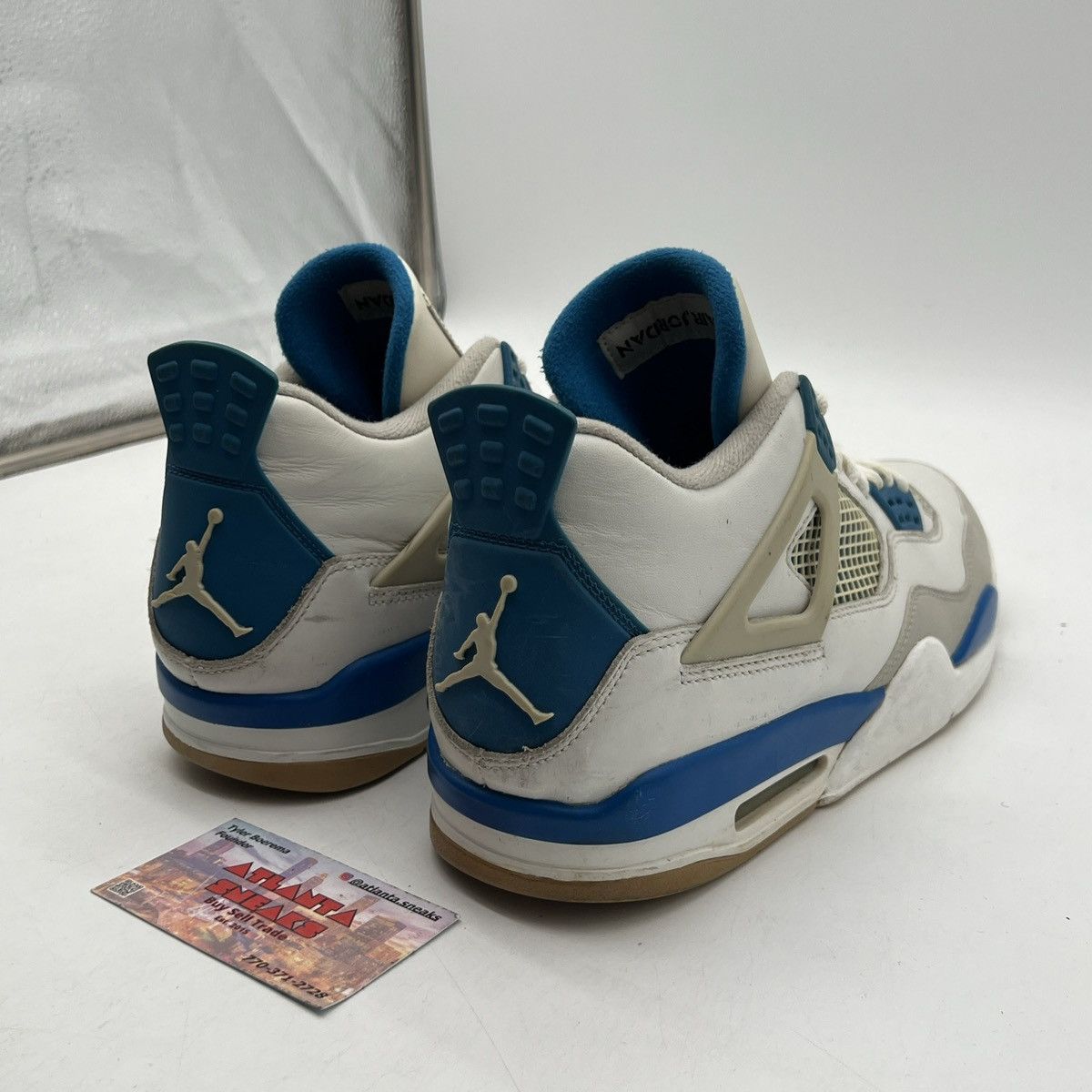 Jordan Brand Air Jordan 4 Military blue Size US 10.5 / EU 43-44 - 5 Thumbnail