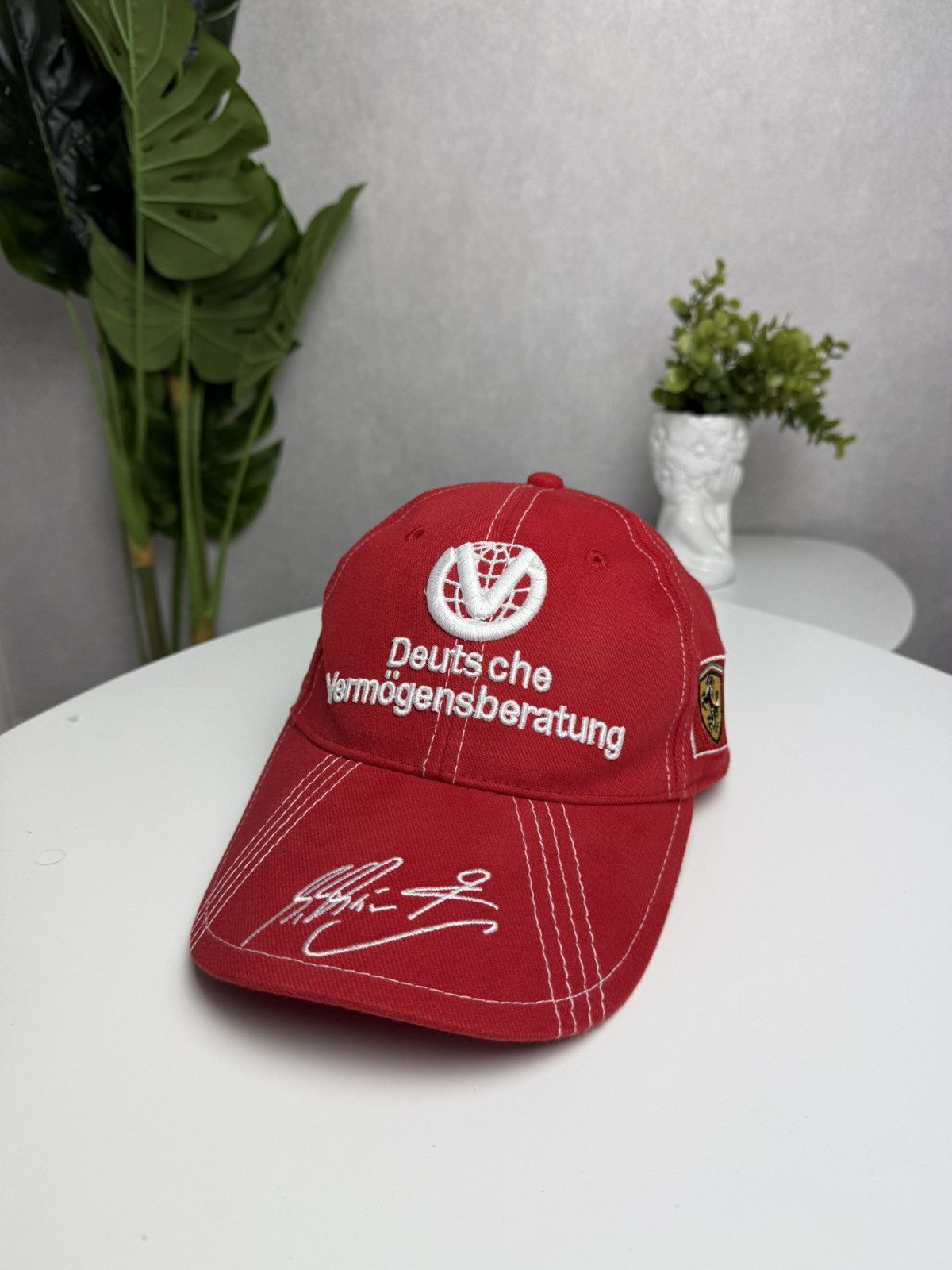 Ferrari F1 Michael Schumacher Ferrari Vintage 1996 Cap Rad Size ONE SIZE - 3 Thumbnail