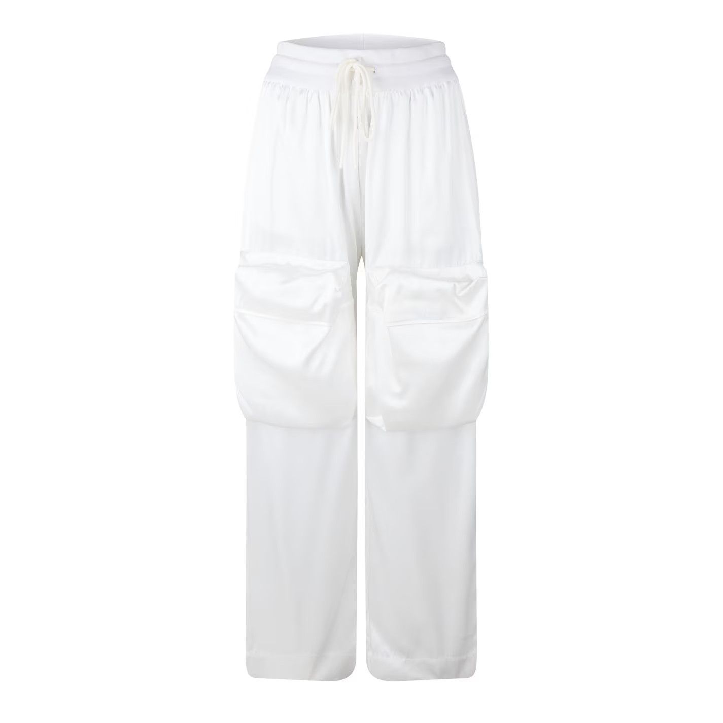 Off-White o1g2r1mq1224 Cargo Trouser in White Size 26" / US 2 / IT 38 - 1 Thumbnail