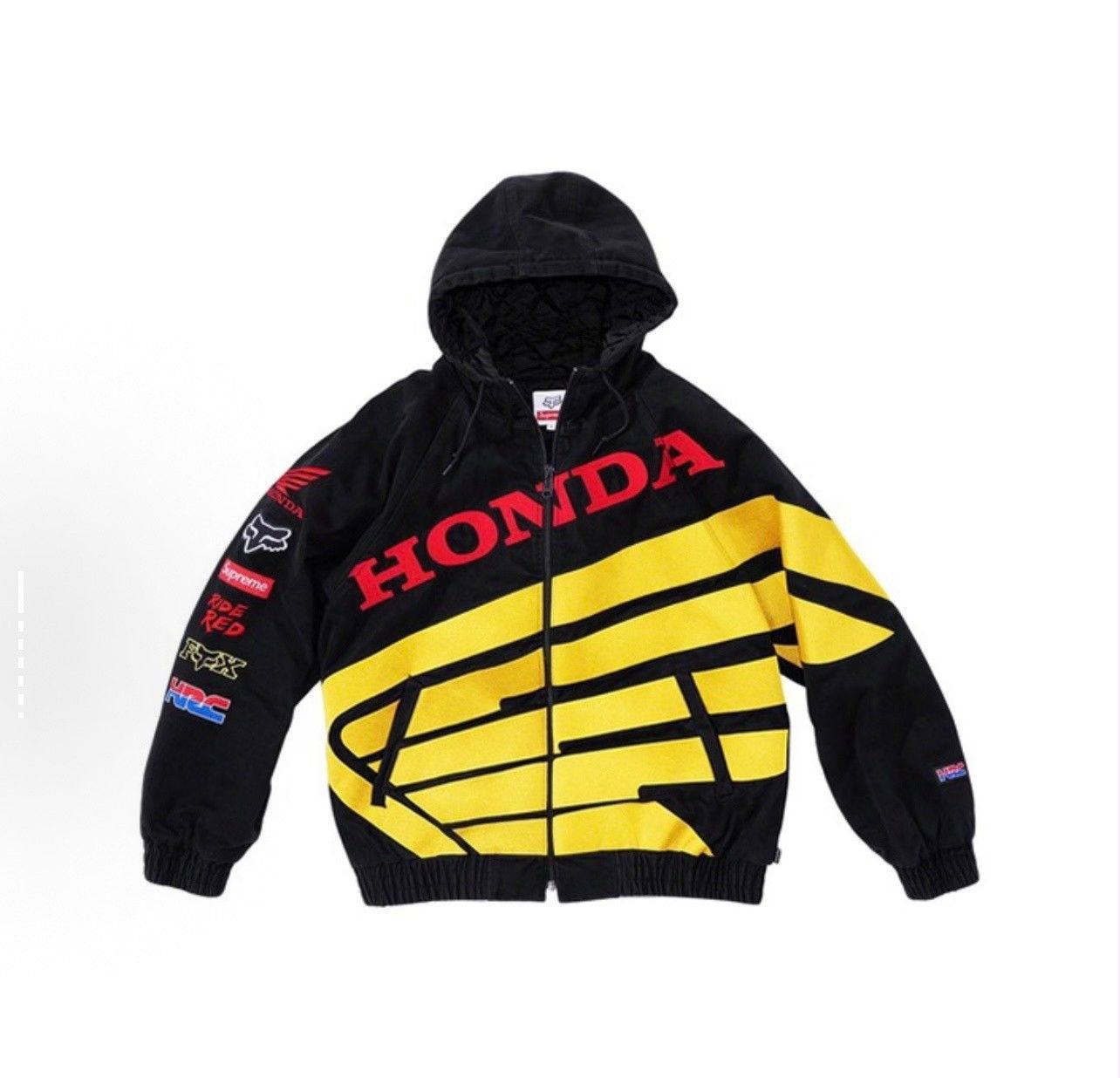Fox Racing × Honda × Supreme SUPREME FOX RACING PUFFY ZIP UP JACKET Size US M / EU 48-50 / 2 - 1 Thumbnail