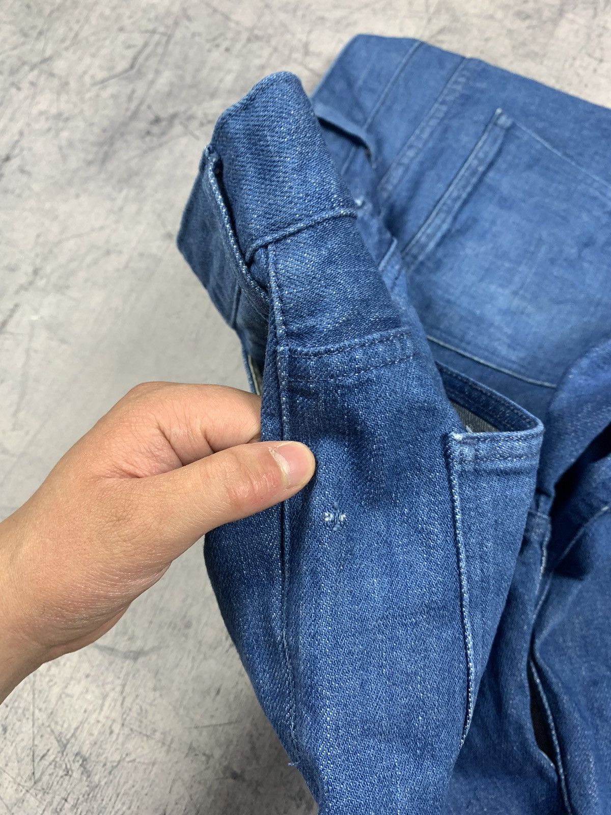 Acne Studios Acne Rebel Clear Blue Jeans Designer Luxury Sweden Size US 32 / EU 48 - 12 Thumbnail
