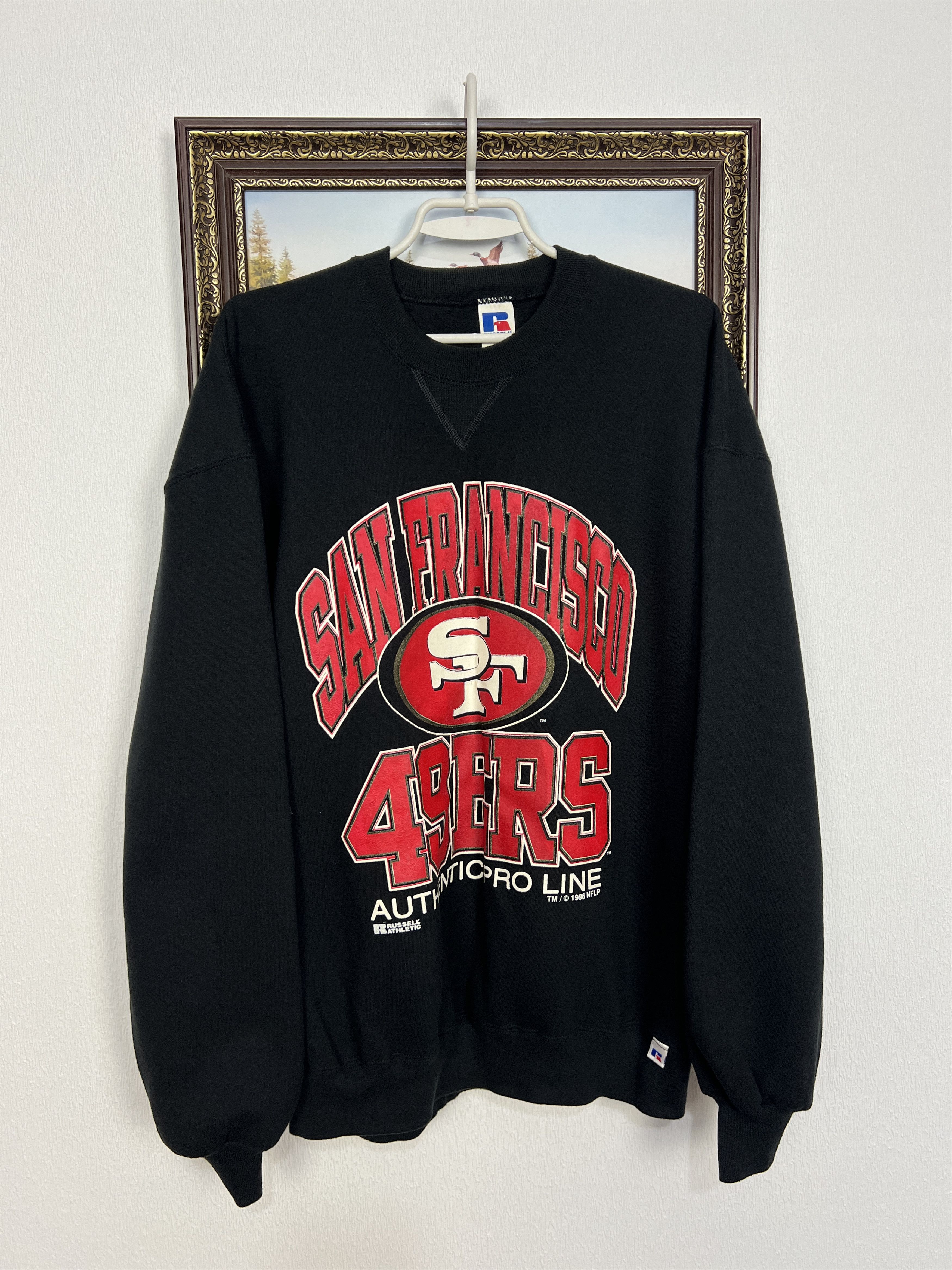 Russell Athletic San Francisco 49ers Sweatshirt NFL Crewneck Over Print Size US XL / EU 56 / 4 - 1 Thumbnail