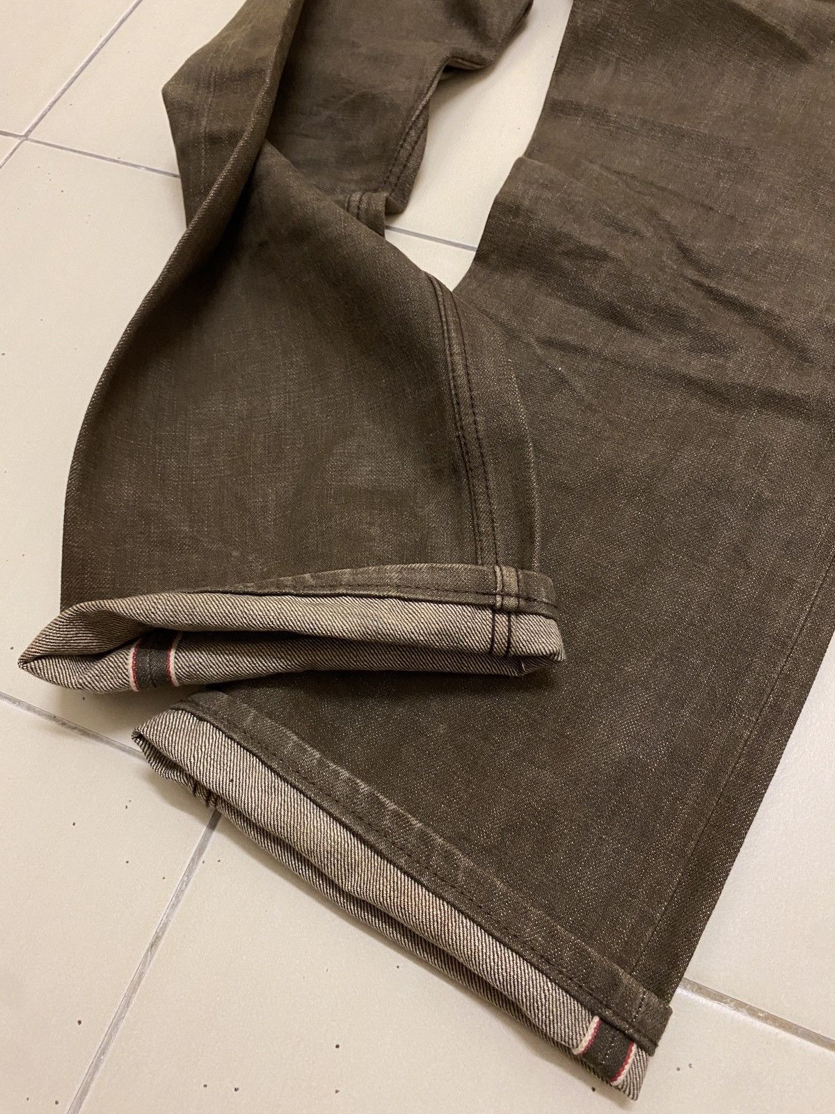 Dries Van Noten Dries Van Noten Red Line Selvedge Jeans Size US 29 - 5 Thumbnail