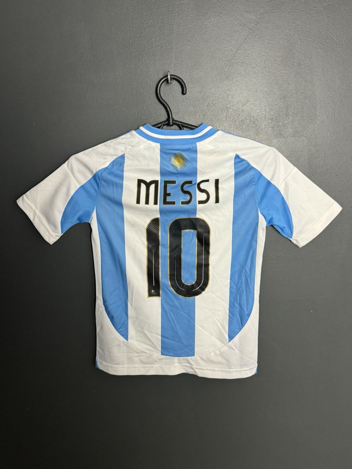 Adidas KIDS Argentina 2024 Home Messi Football Jersey T-Shirt Size US XS / EU 42 / 0 - 1 Thumbnail