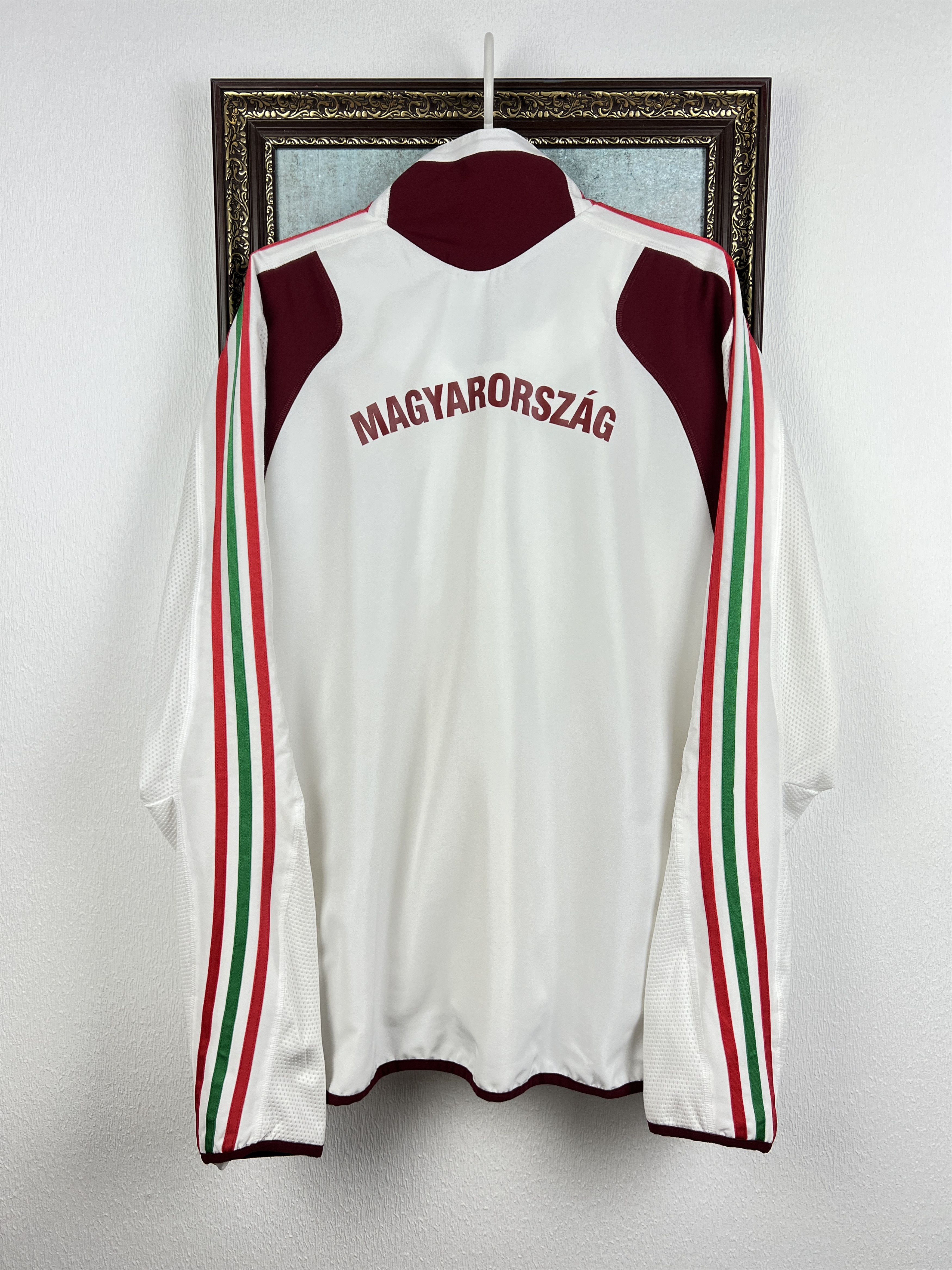 Adidas Hungary Football Suit Set Jacket Pants Track National Size US XL / EU 56 / 4 - 9 Thumbnail