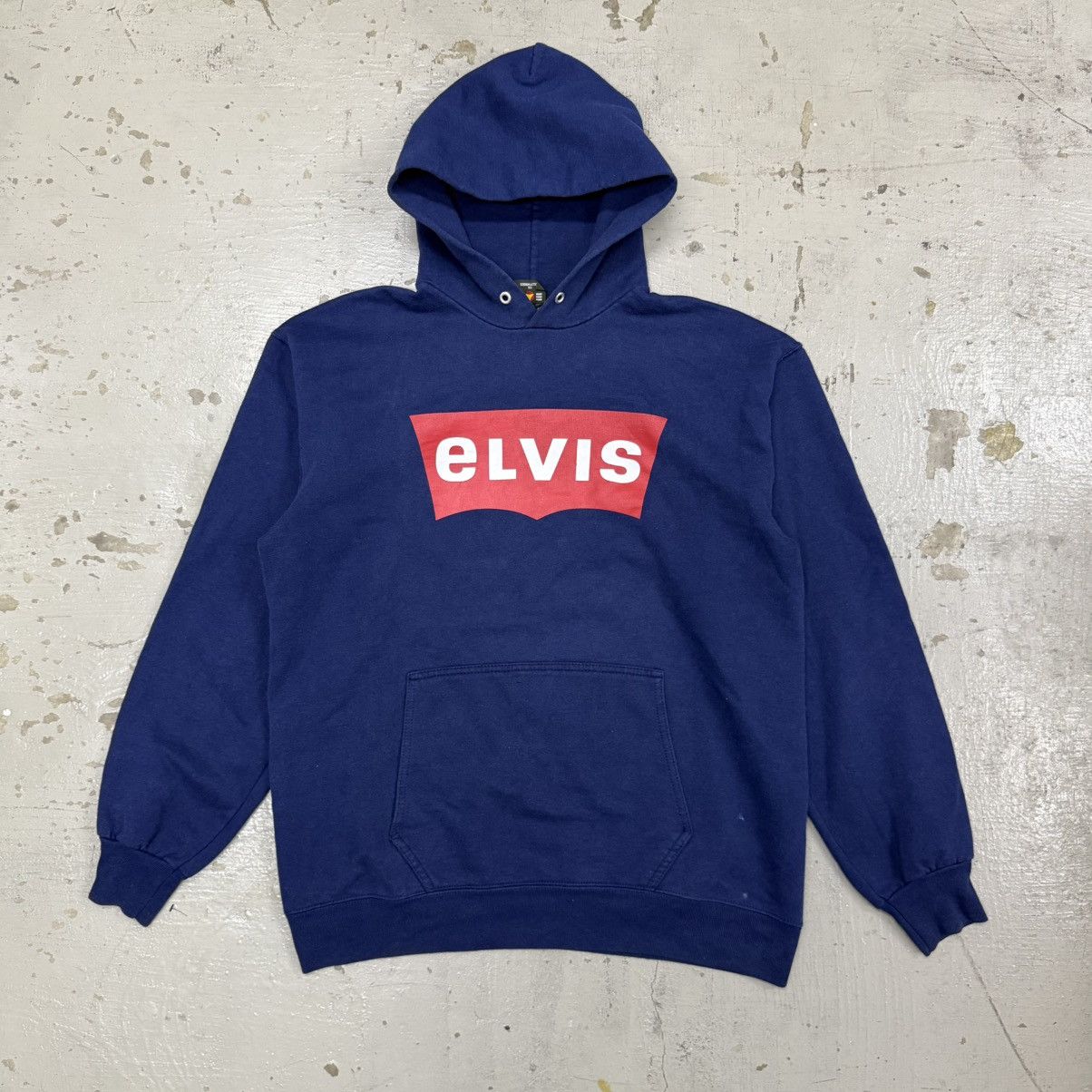 Band Tees Vintage Elvis Presley Levis Ripoff Logo Pullover Sweater Size US L / EU 52-54 / 3 - 1 Thumbnail