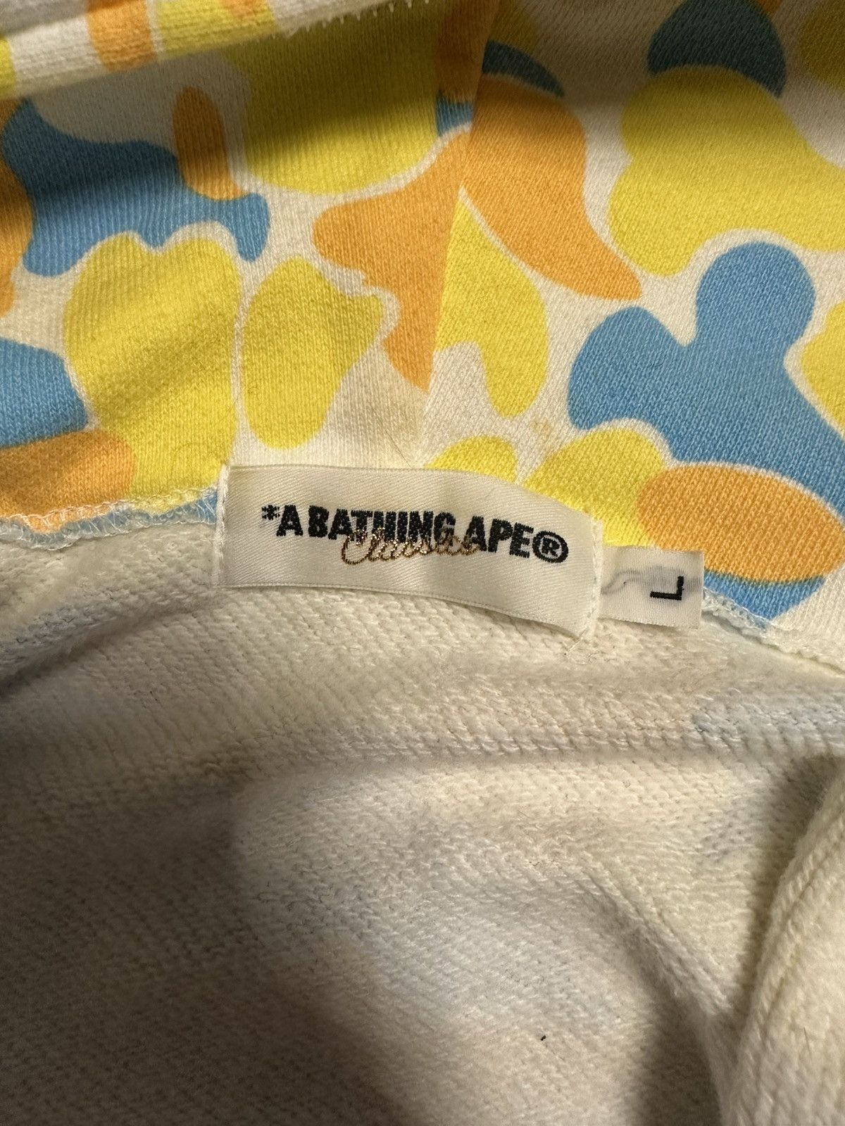 Bape Bape shark full zip Hoodie Sapporo L camo city a bathing ape Size US L / EU 52-54 / 3 - 4 Thumbnail