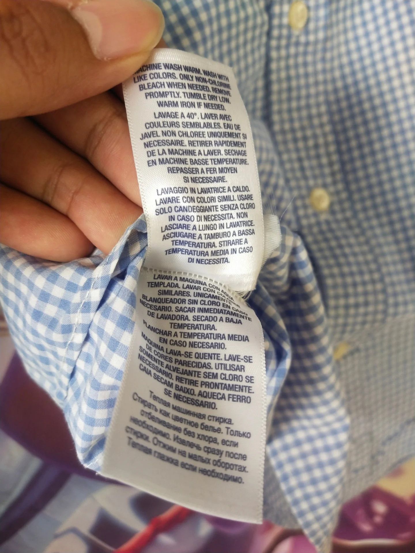 Ralph Lauren Vintage Polo Ralph Lauren Light Blue Plaid Shirt Size XL / US 12-14 / IT 48-50 - 6 Thumbnail