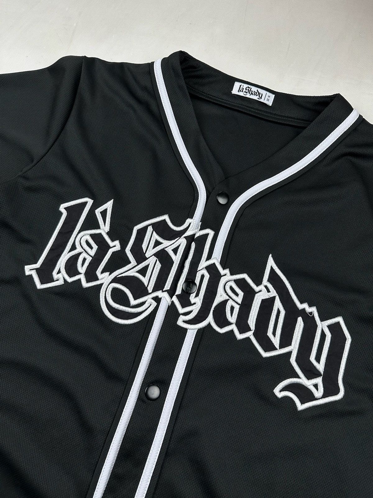 Eminem × Rap Tees × Vintage Vintage Eminem La Shady MLB Jersey Shirt Size US M / EU 48-50 / 2 - 5 Thumbnail