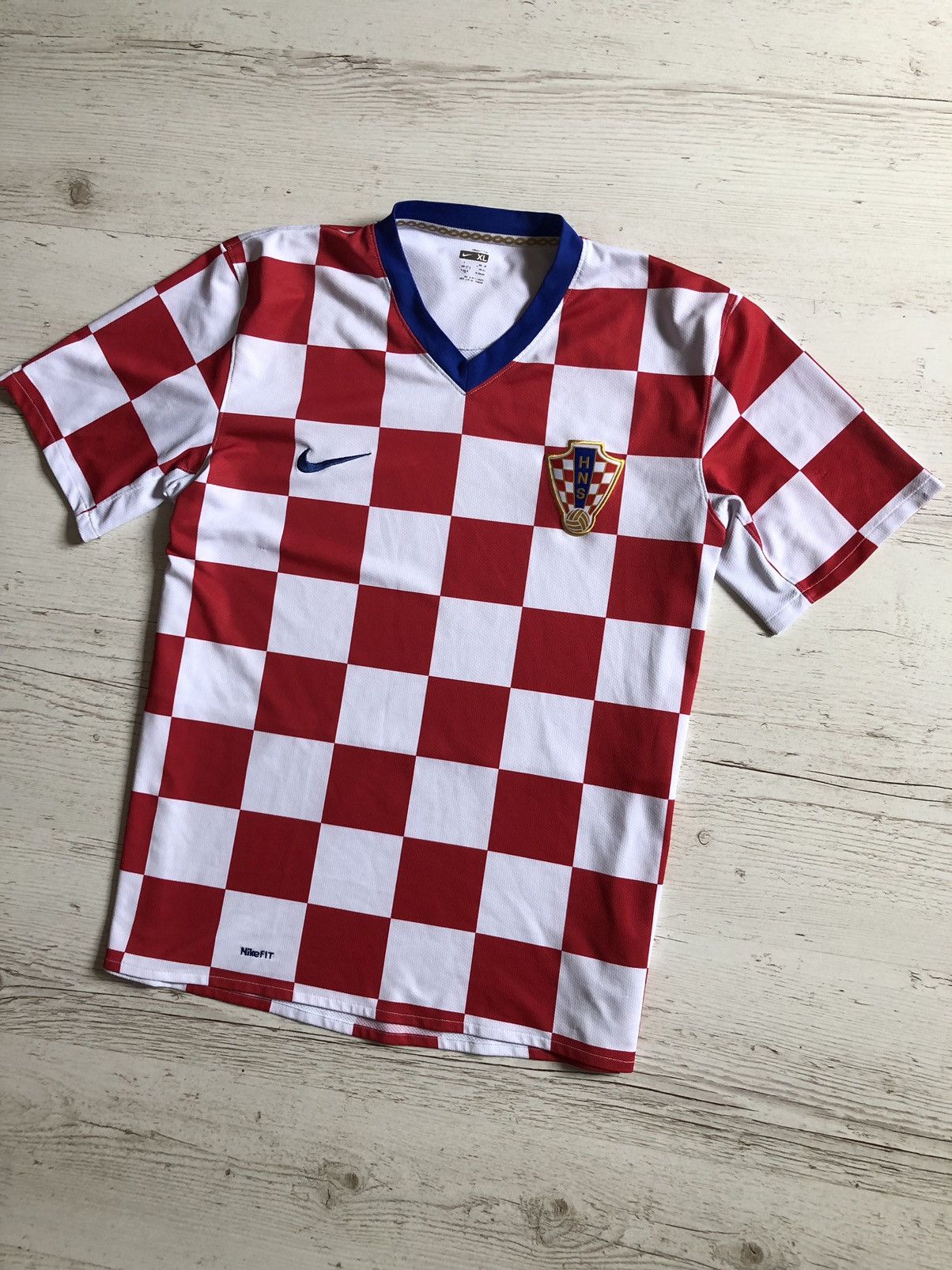 Nike T shirt Nike Hrvatska Croatia Size US XL / EU 56 / 4 - 2 Thumbnail