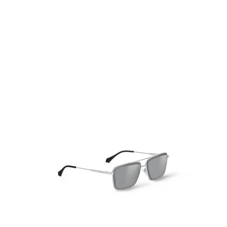 Louis Vuitton LV Super Vision Metal Square Sunglasses Size ONE SIZE - 3 Thumbnail