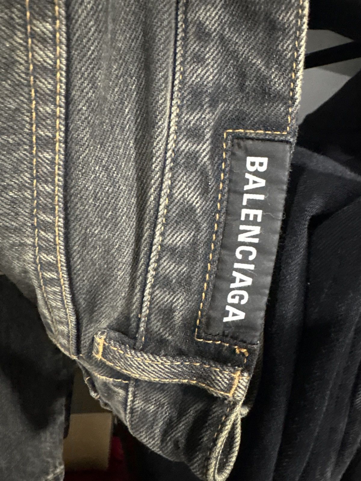 Balenciaga Balenciaga Baggy Japanese Denim Size US 34 / EU 50 - 8 Thumbnail