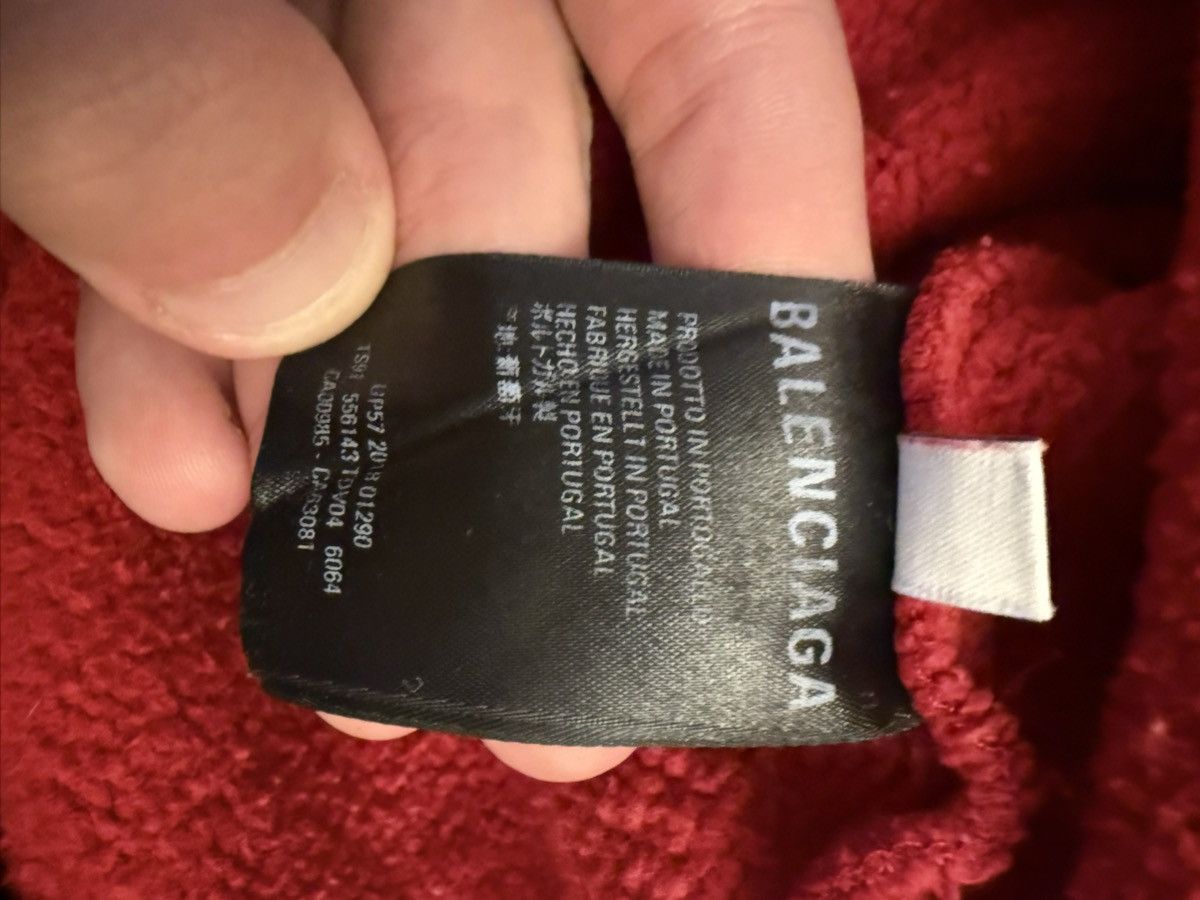Balenciaga Balenciaga back logo hoodie S fit L/XL Size US S / EU 44-46 / 1 - 4 Thumbnail